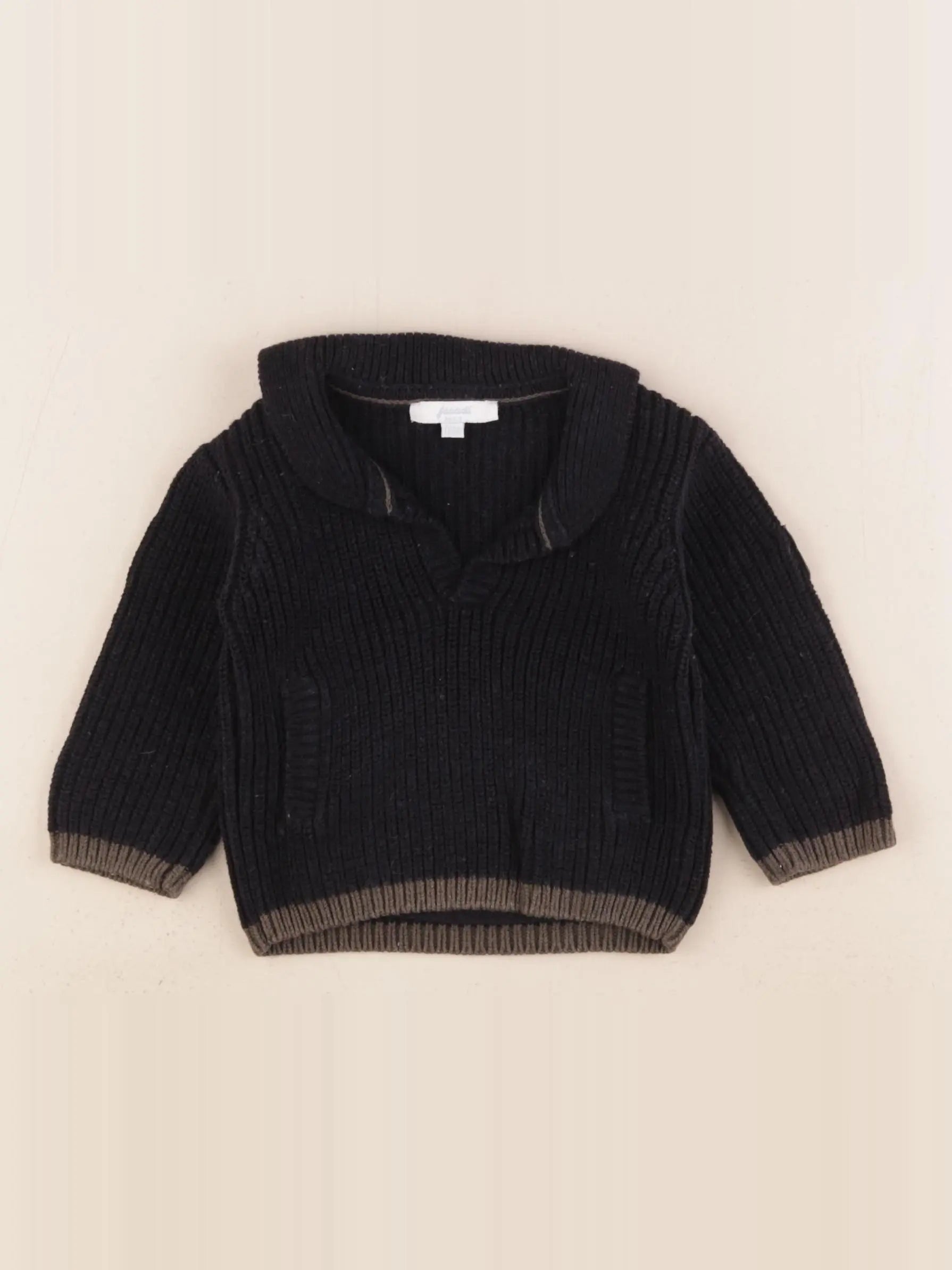 Jacadi - pull bleu - 6 mois
