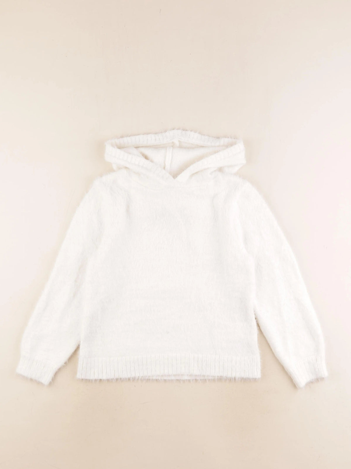 H&M - pull blanc - 6/8 ans