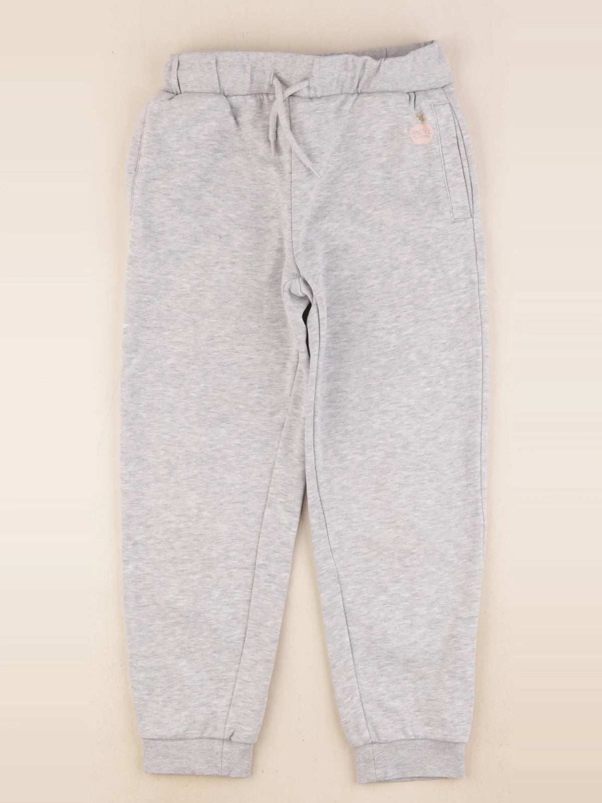 Vertbaudet - jogging gris - 8 ans
