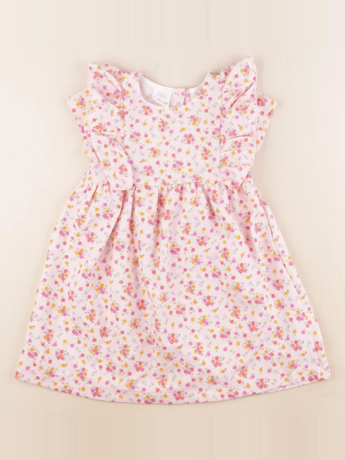 Zara - robe rose - 3/4 ans