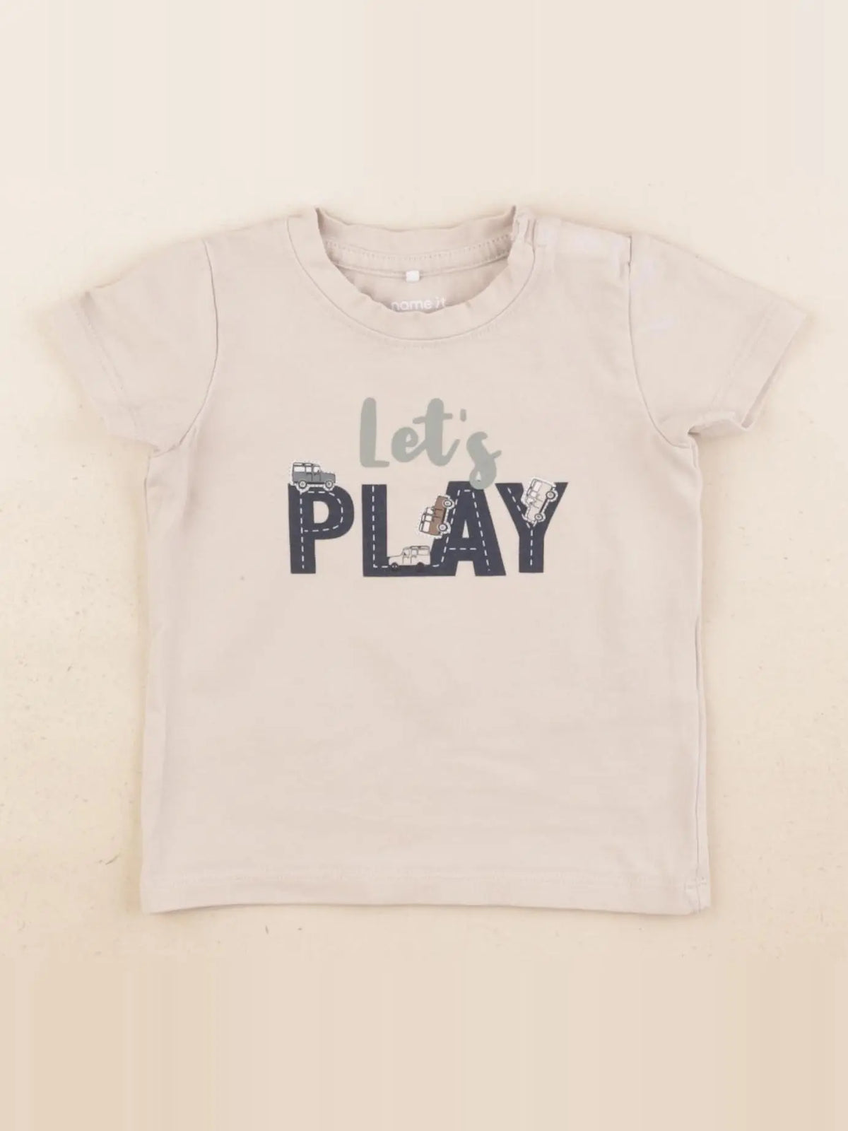 Name it - tee-shirt beige - 2/4 mois