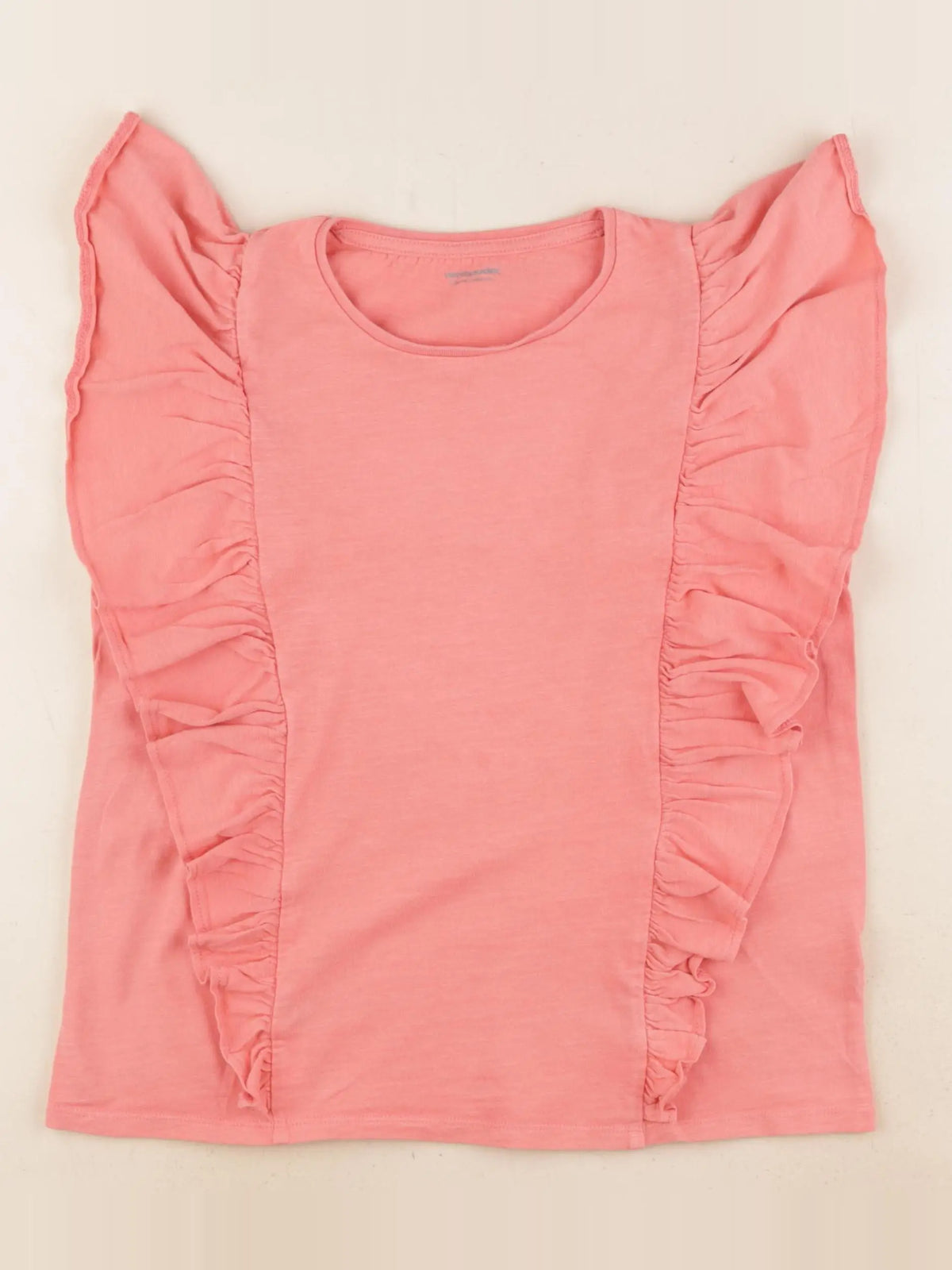 Vertbaudet - tee-shirt orange - 10 ans