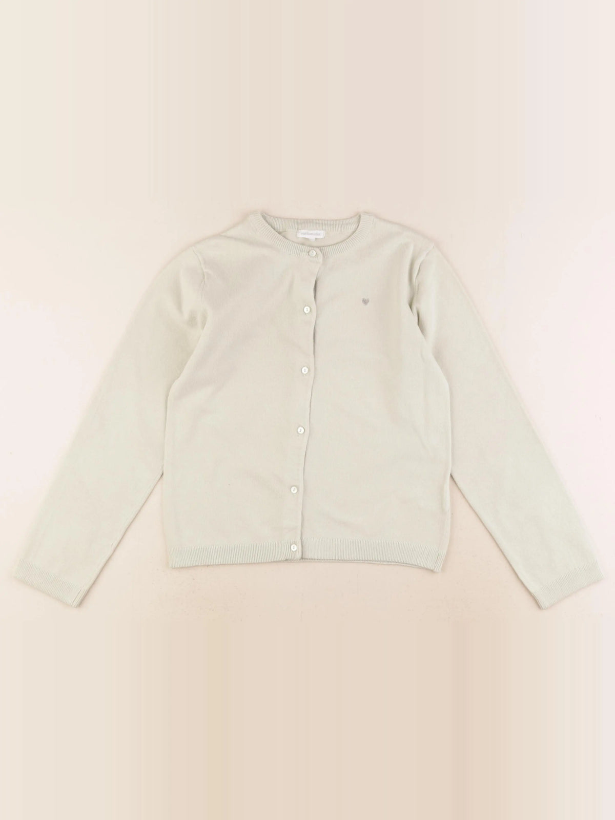 Vertbaudet - gilet vert - 10 ans