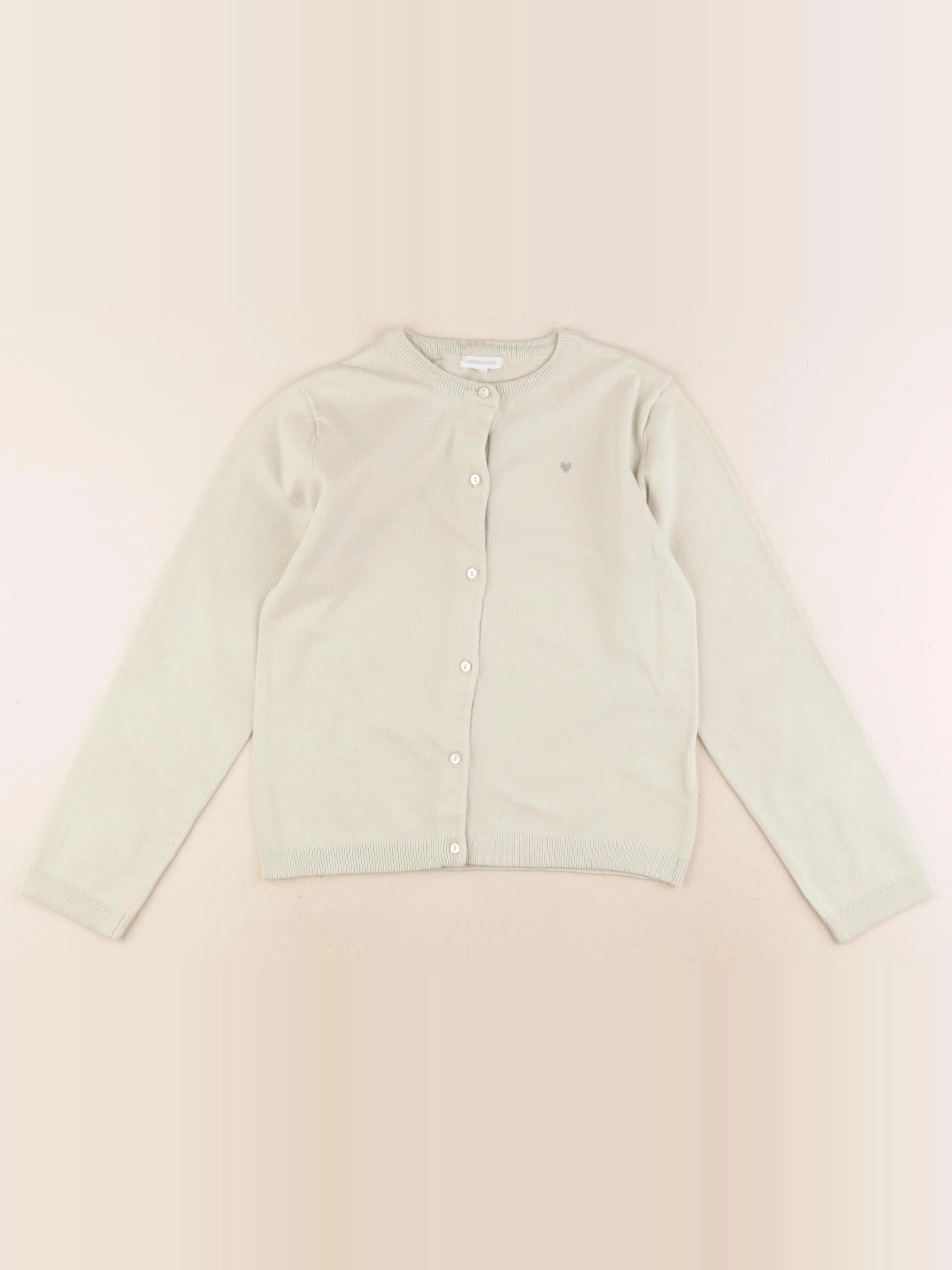 Vertbaudet - gilet vert - 10 ans