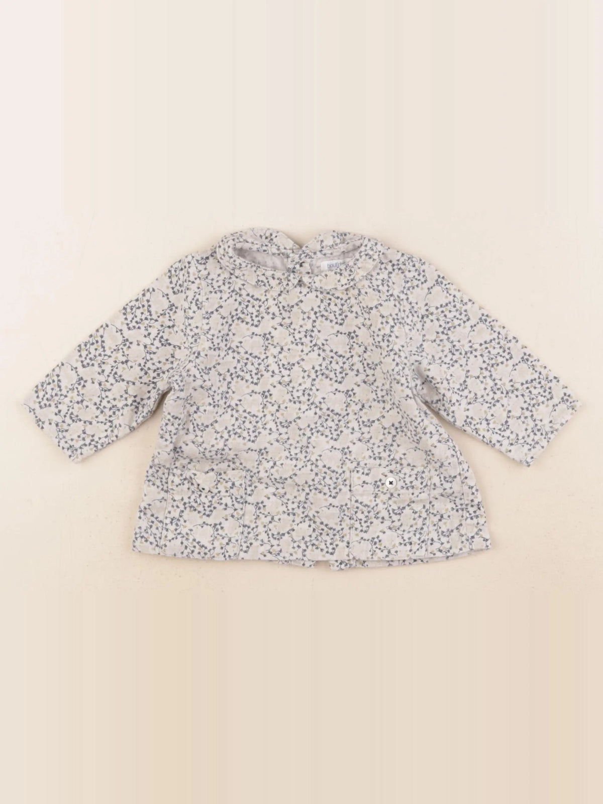 Boutchou - blouse multicolore - 6 mois