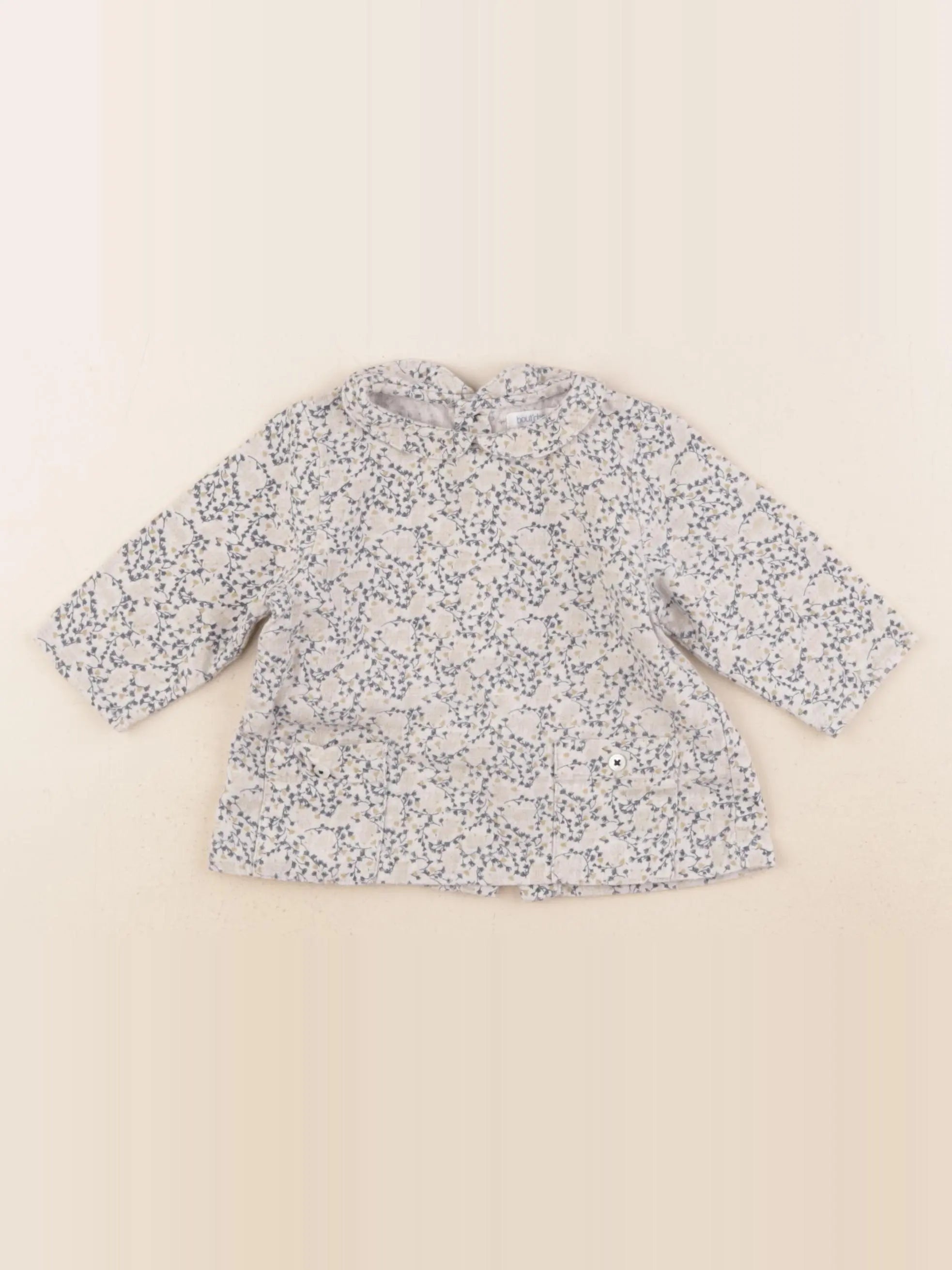 Boutchou - blouse multicolore - 6 mois