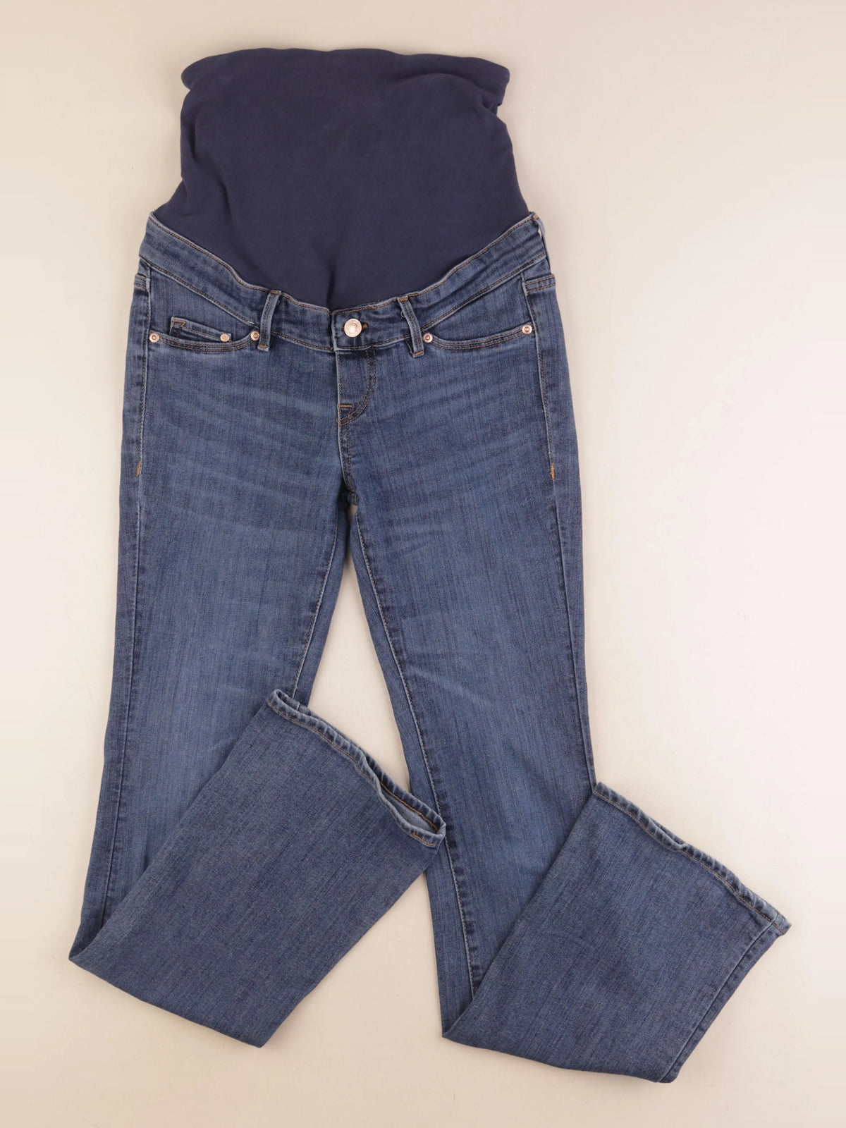 H&M - jean grossesse bleu - 36