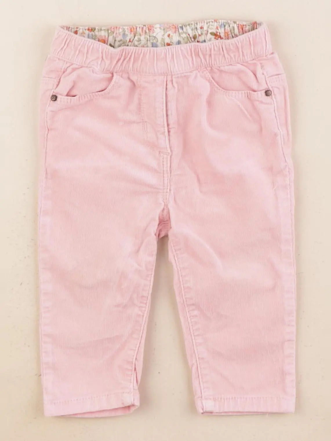 Cyrillus - pantalon rose - 9 mois