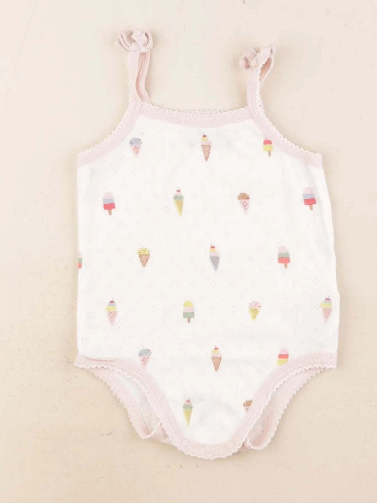 Boutchou - body blanc - 12 mois