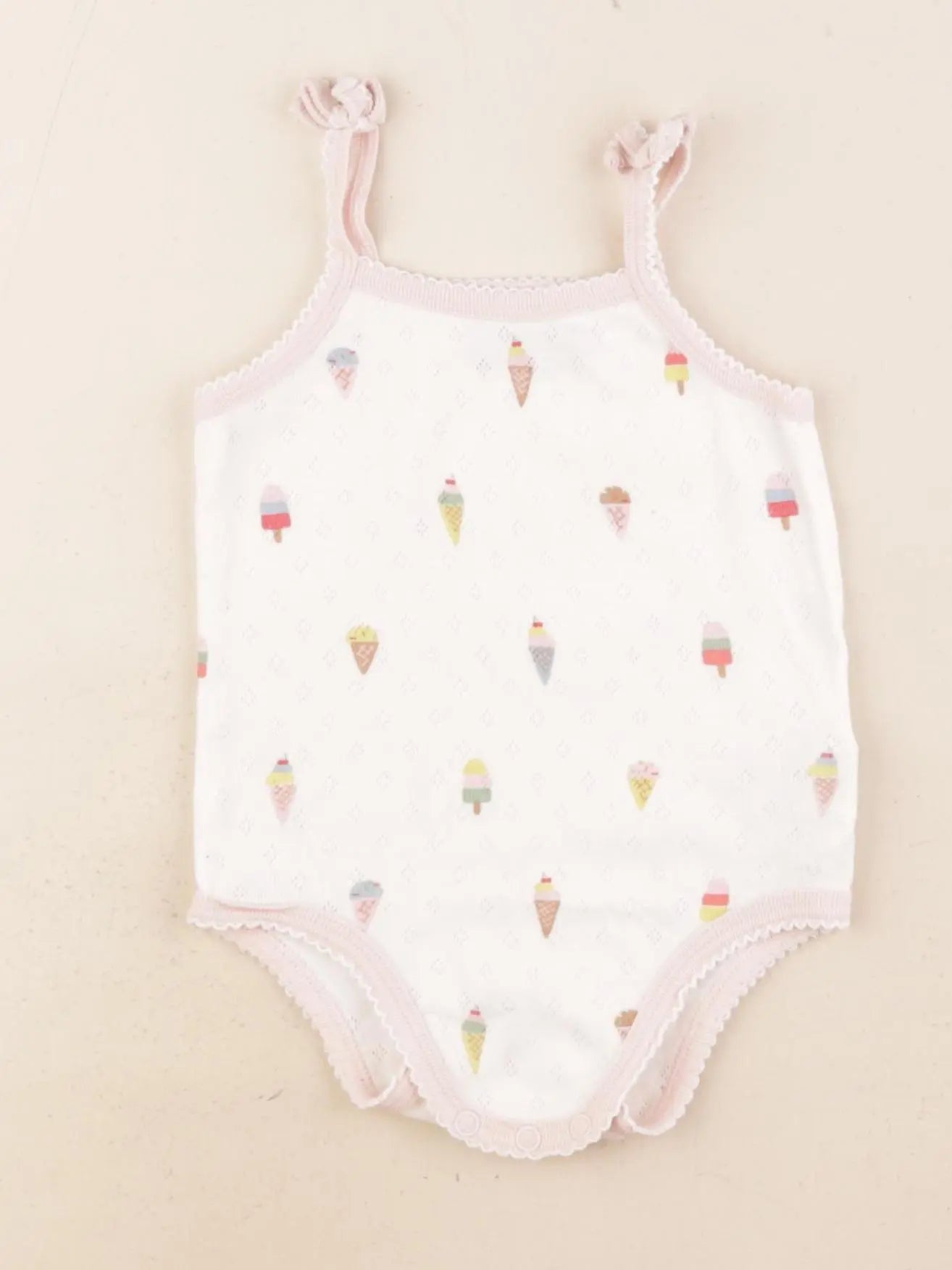 Boutchou - body blanc - 12 mois