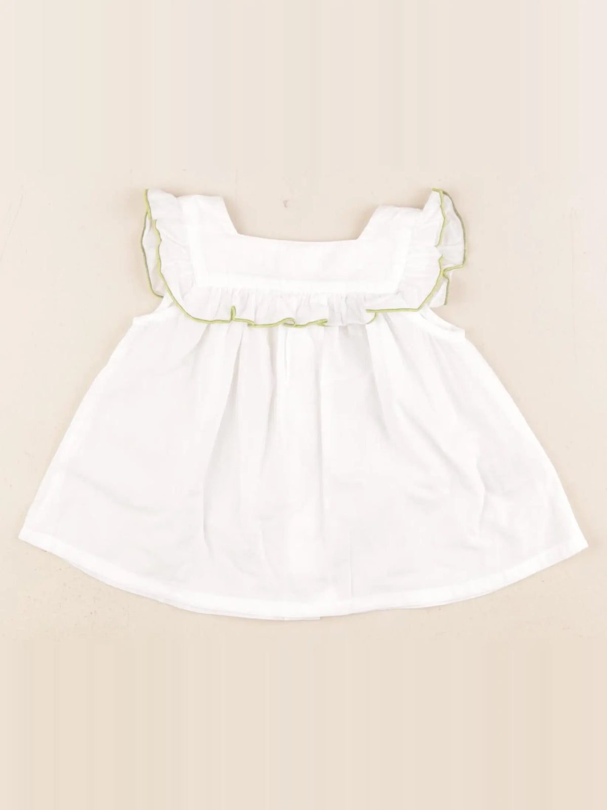 Bonton - blouse blanc - 6 mois
