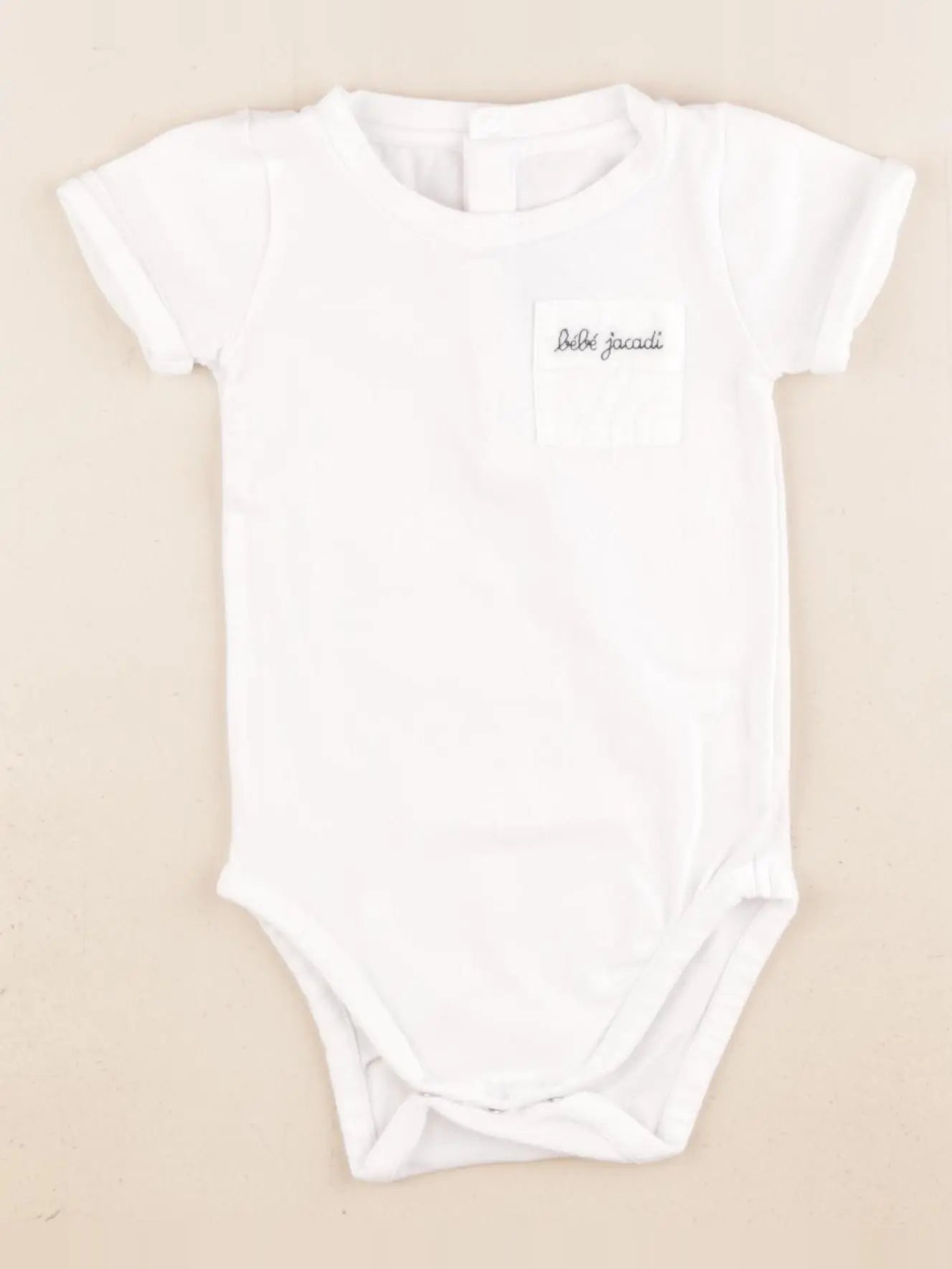 Jacadi - body blanc - 12 mois