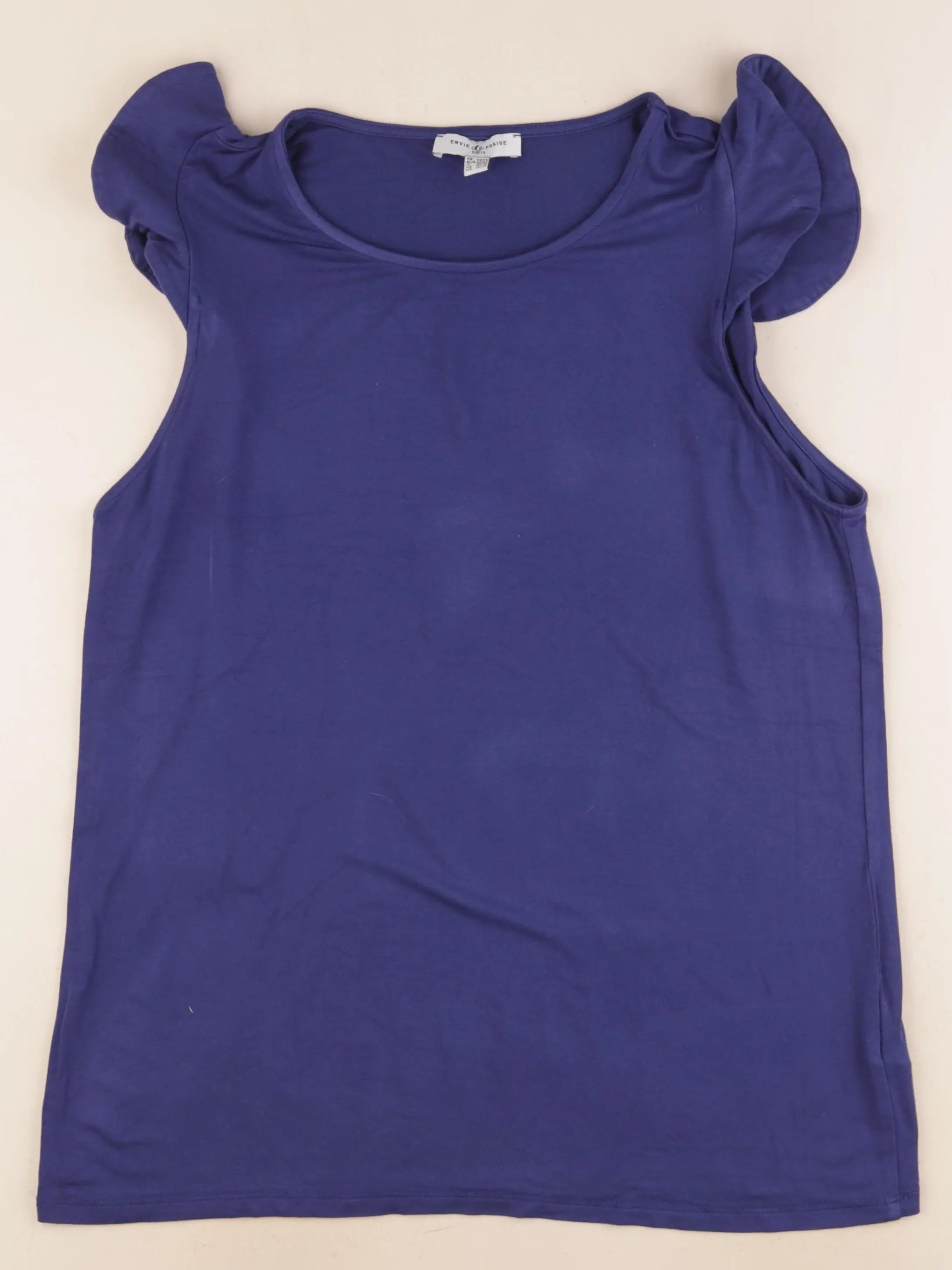 Envie de fraise - tee-shirt grossesse bleu - 44 à 46