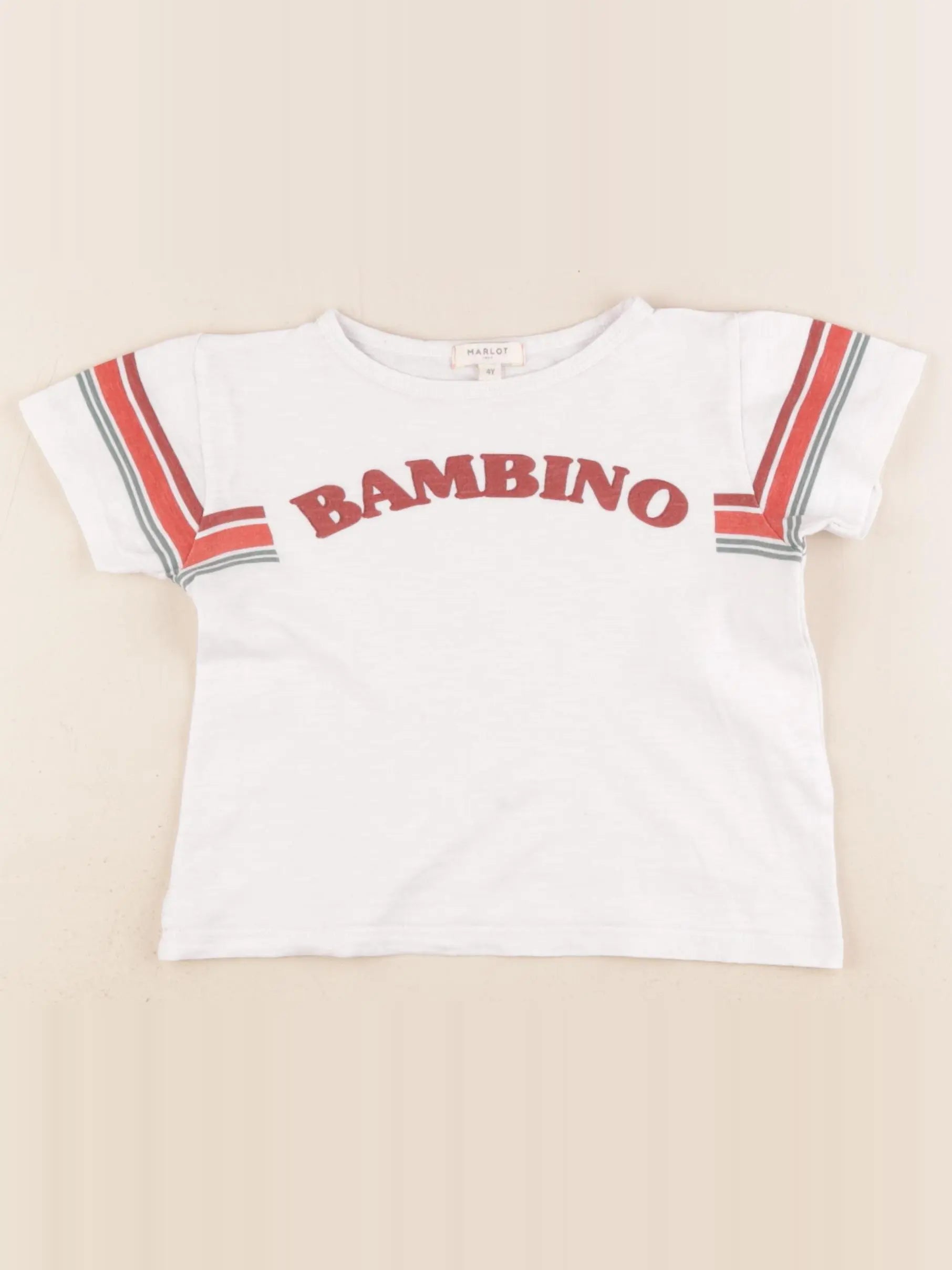 Marlot Paris - tee-shirt blanc - 4 ans