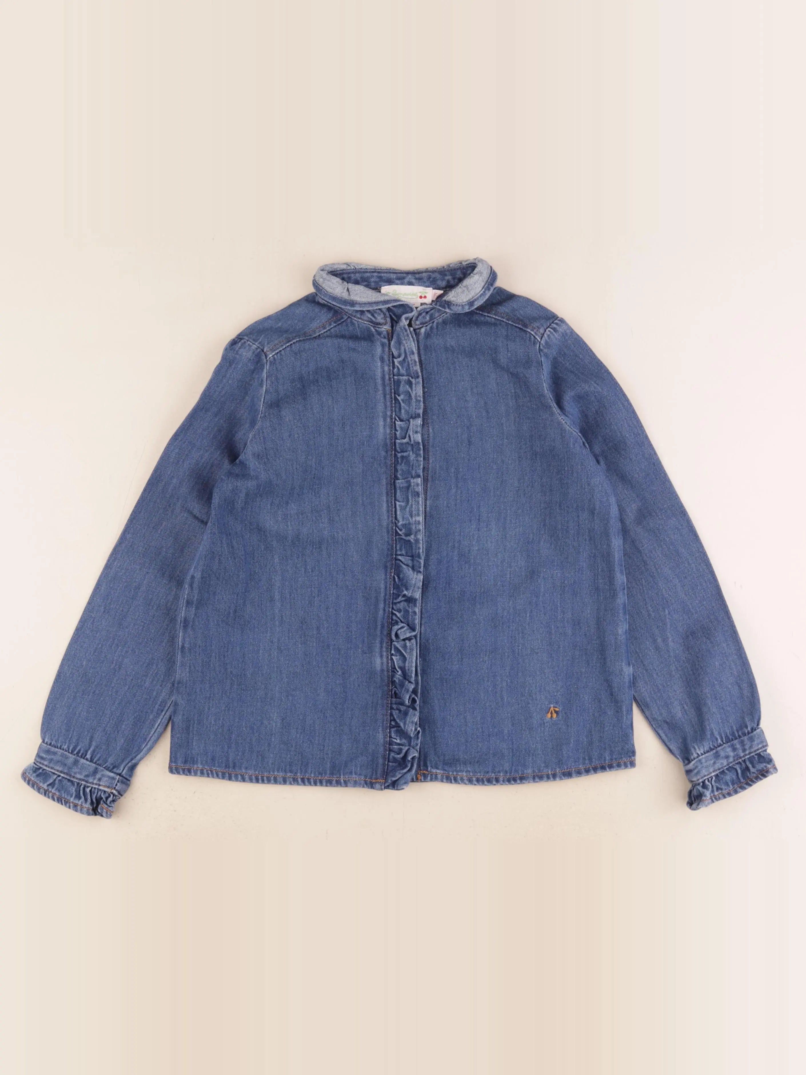 Bonpoint - blouse bleu - 8 ans