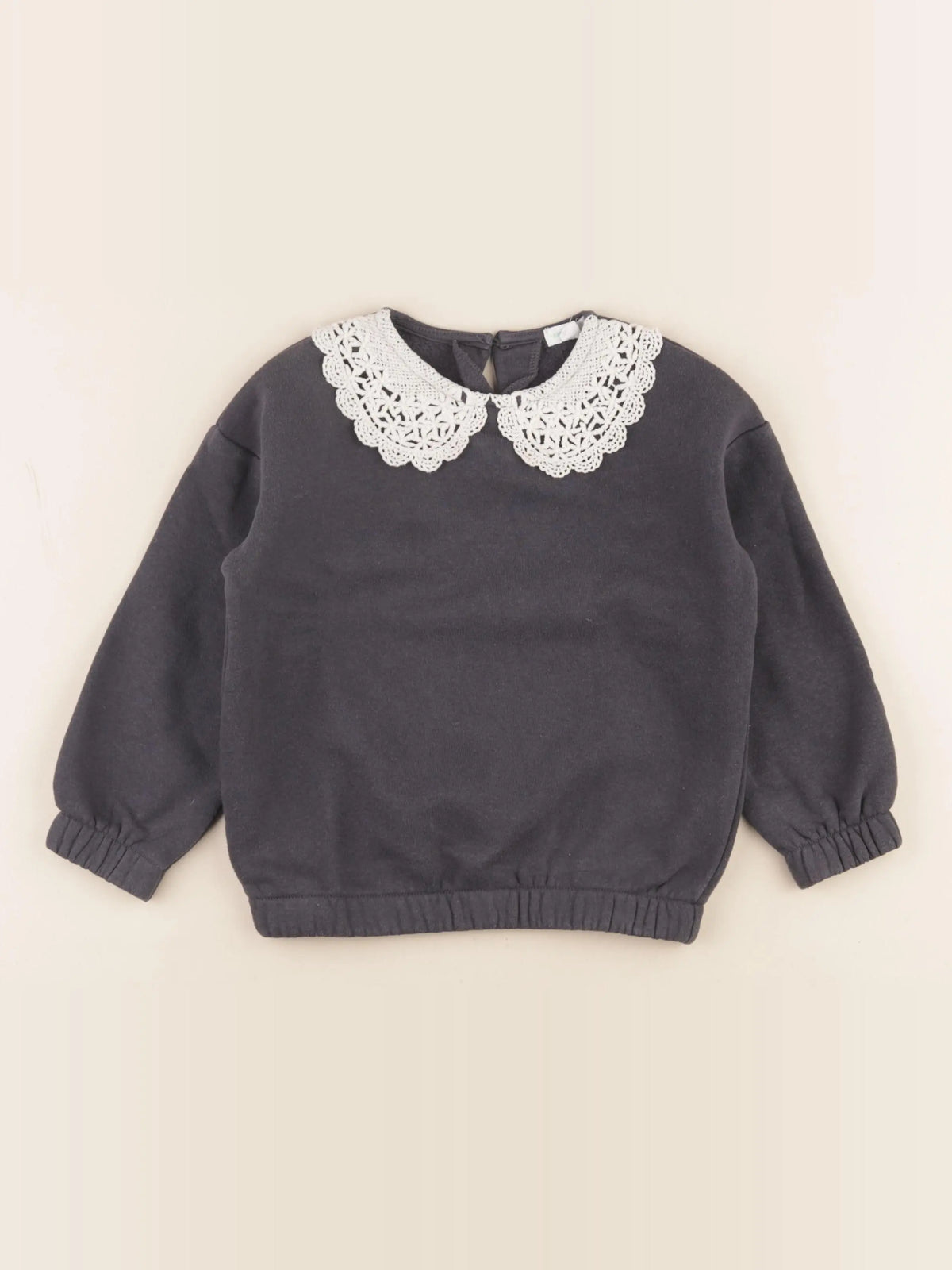 Vertbaudet - sweat gris - 4 ans