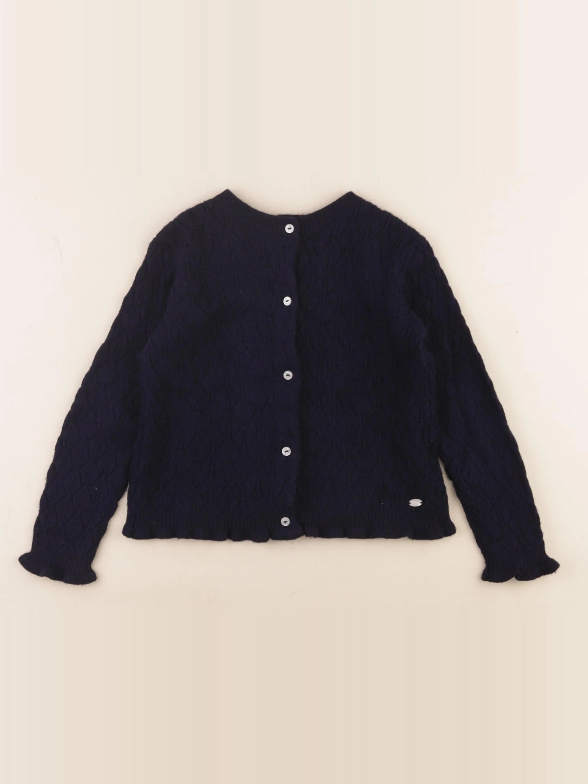 Tartine & Chocolat - gilet bleu - 8 ans