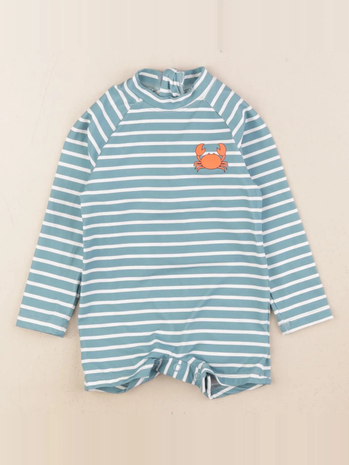Boutchou - combi de bain bleu - 12 mois
