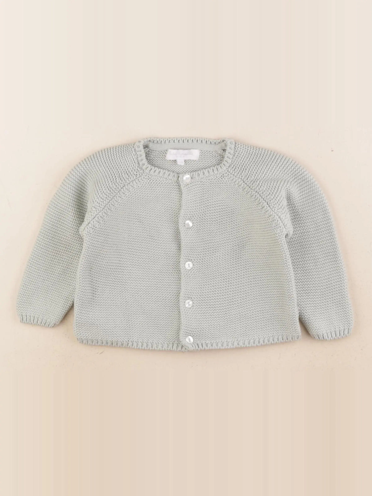 Cadet Rousselle - gilet vert - 12 mois