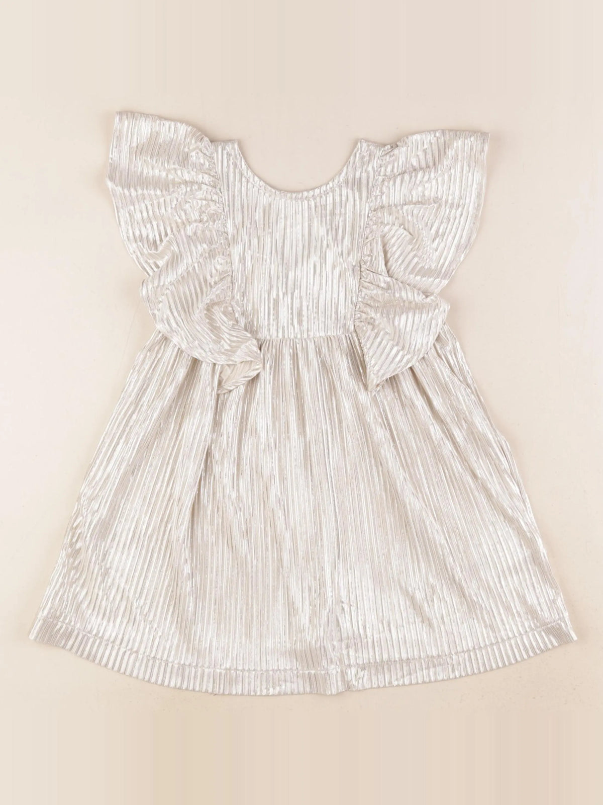 Vertbaudet - robe or - 3 ans