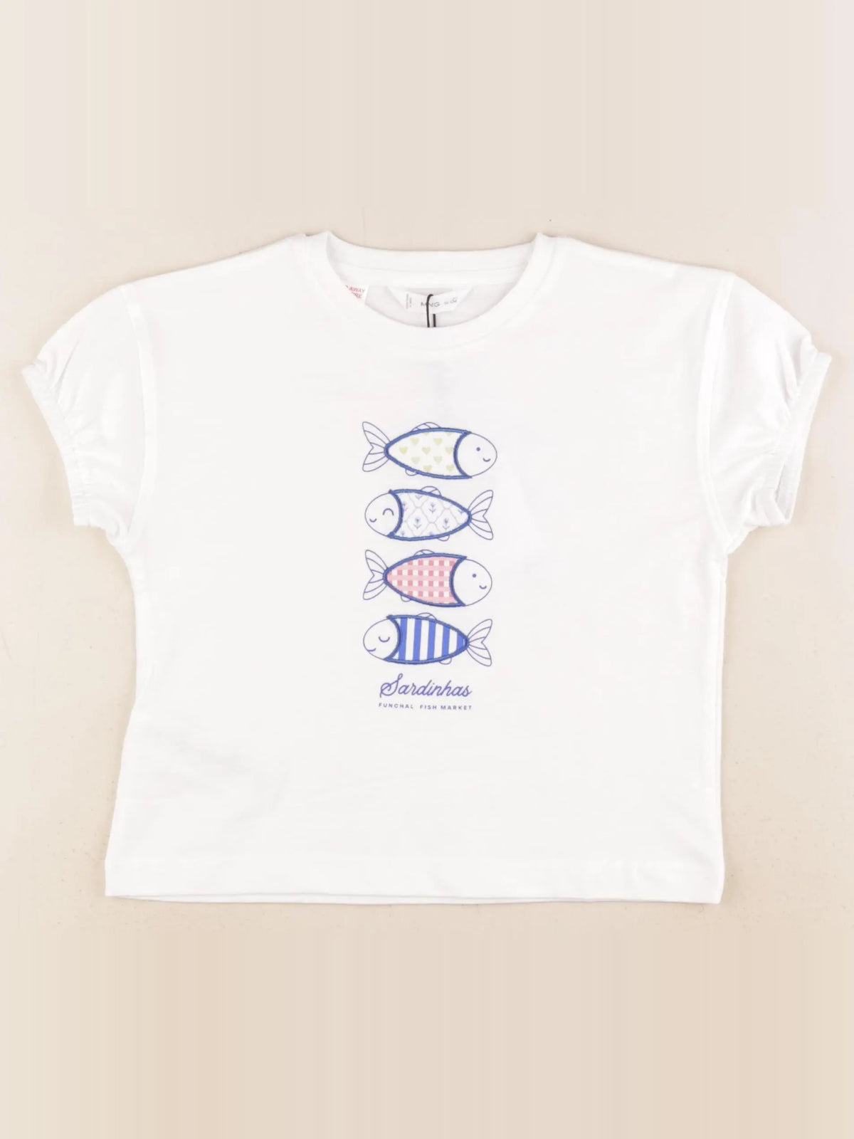 Mango - tee-shirt blanc - 2/3 ans