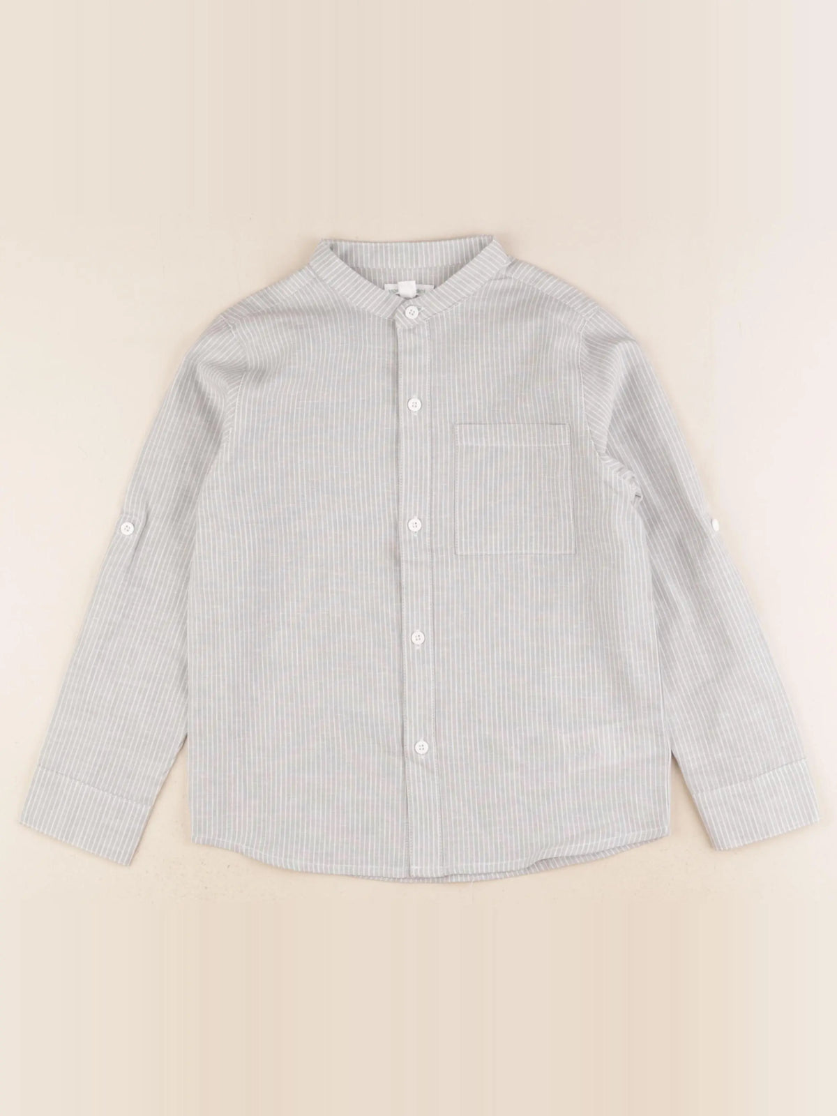 Vertbaudet - chemise vert - 8 ans