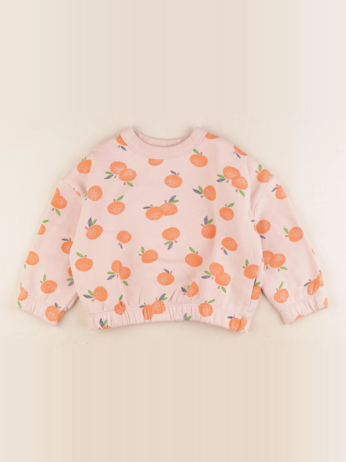Monoprix - sweat rose - 4 ans