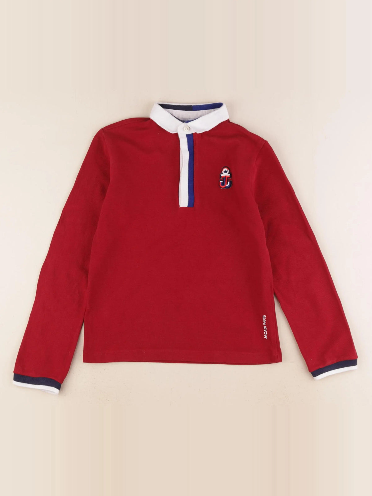 Jacadi - polo rouge - 6 ans