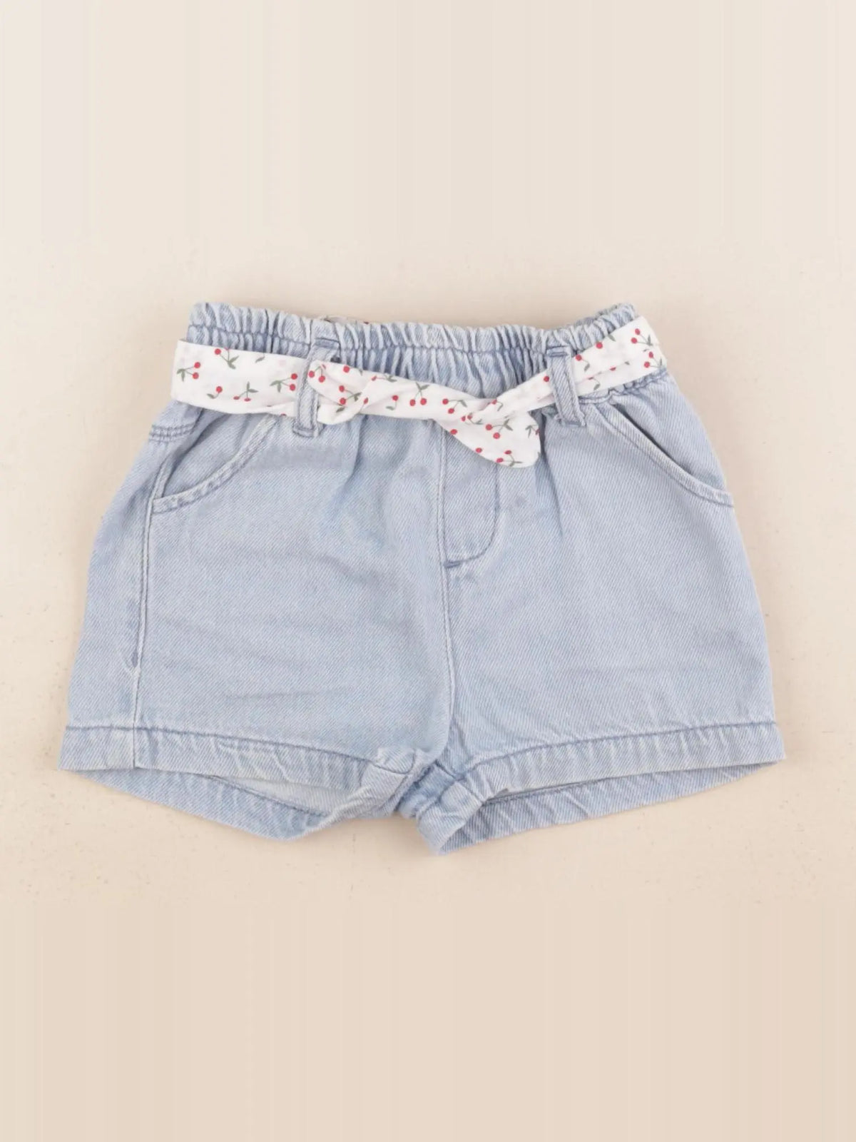 Vertbaudet - short bleu - 36 mois