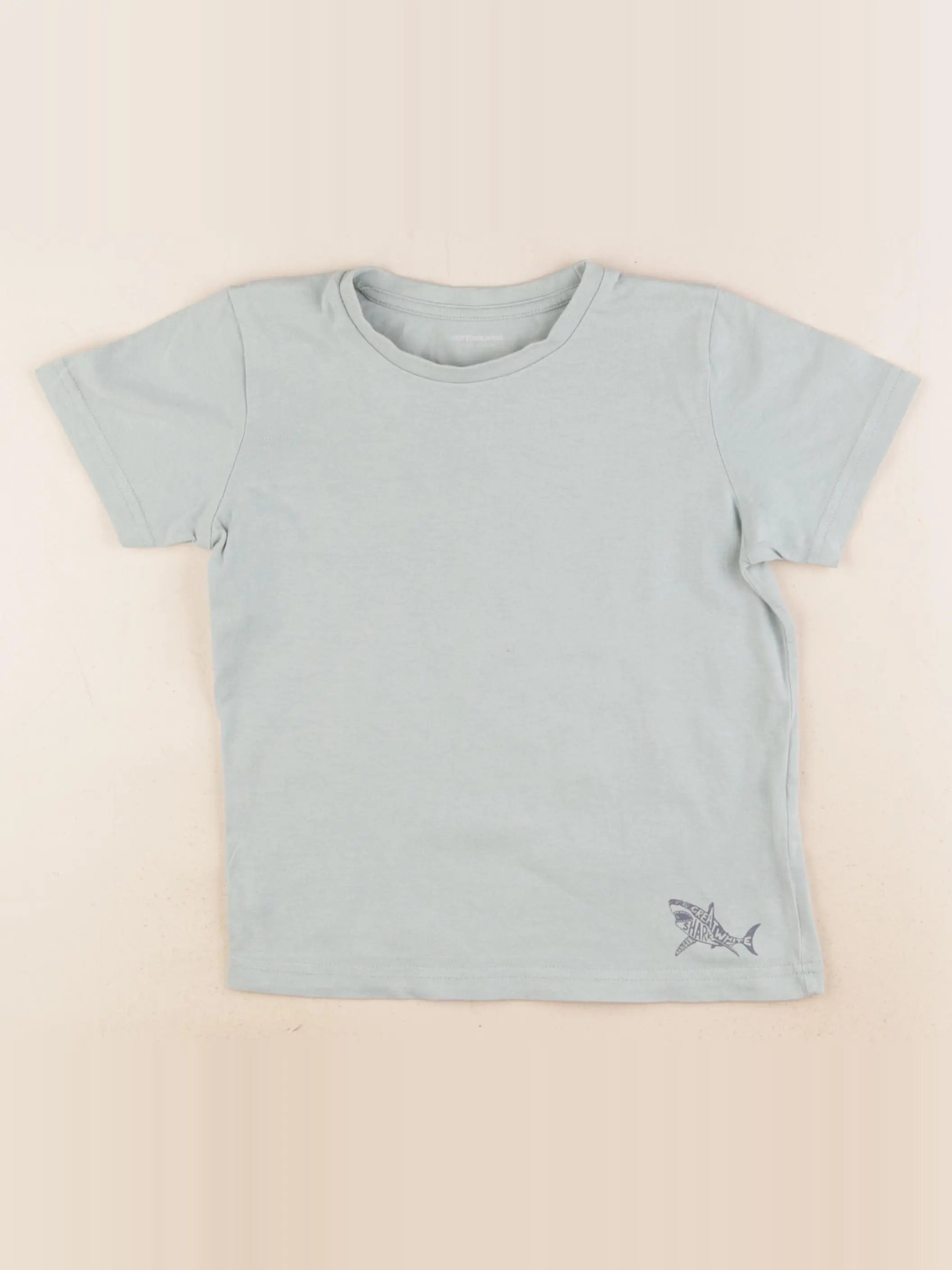 Vertbaudet - tee-shirt vert - 6 ans