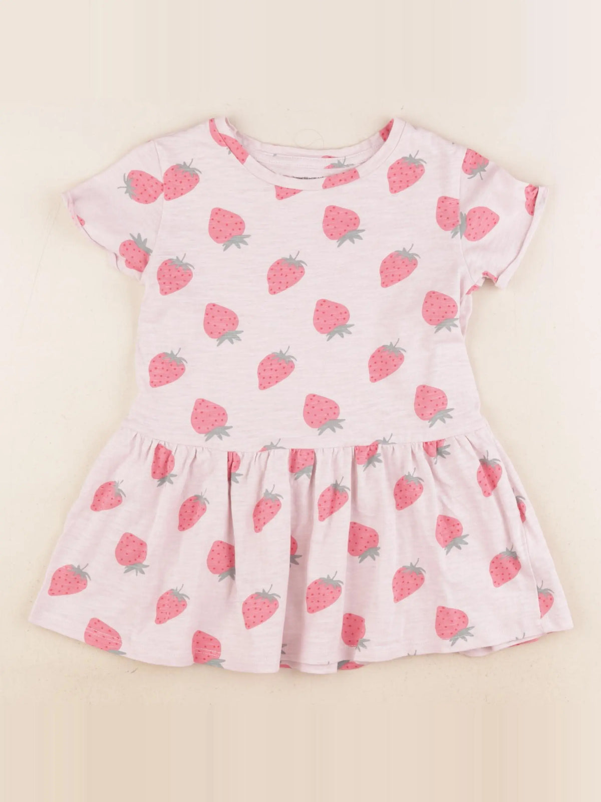 Vertbaudet - robe rose - 3 ans
