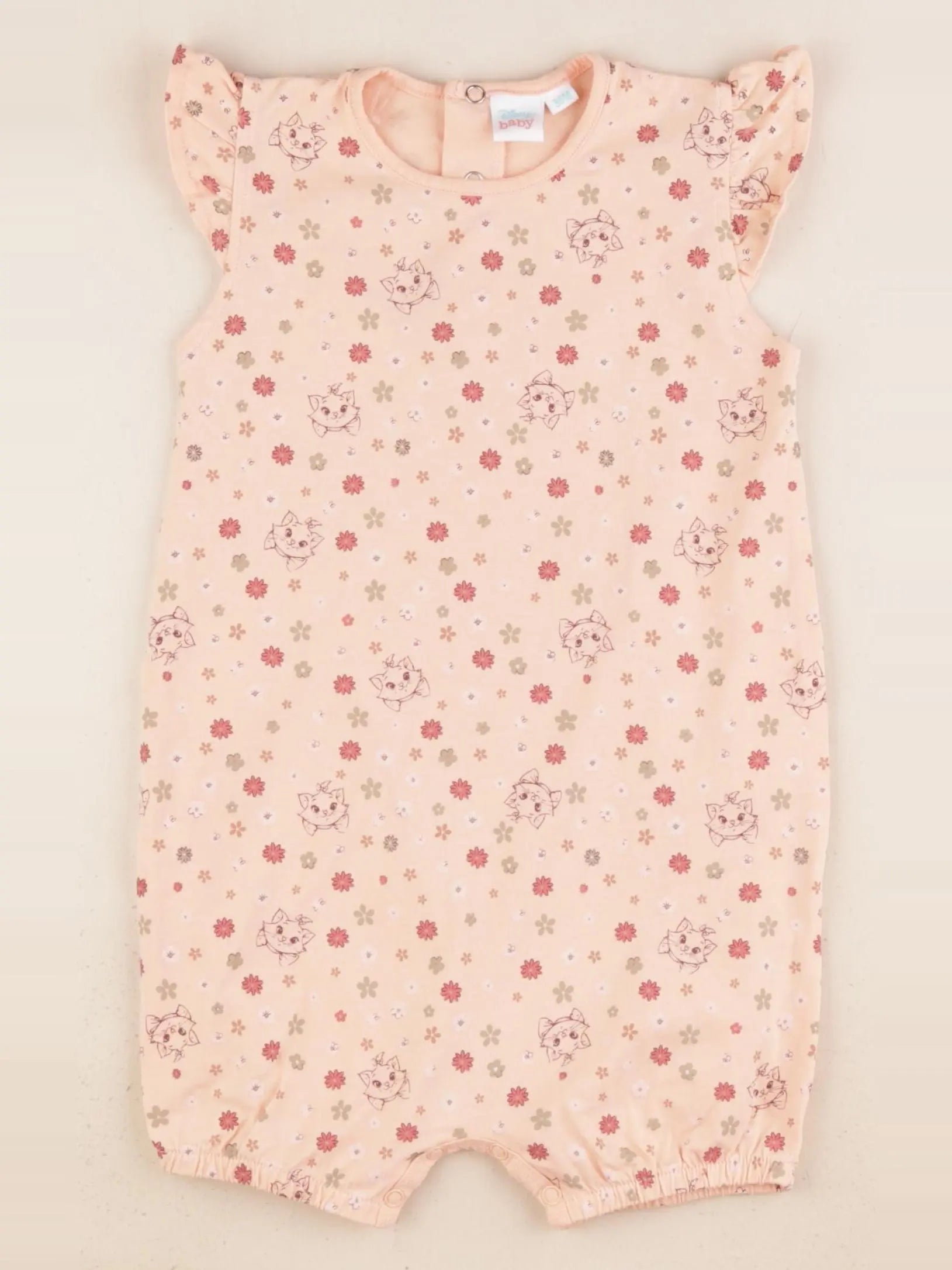 Vertbaudet - pyjama coton orange - 36 mois