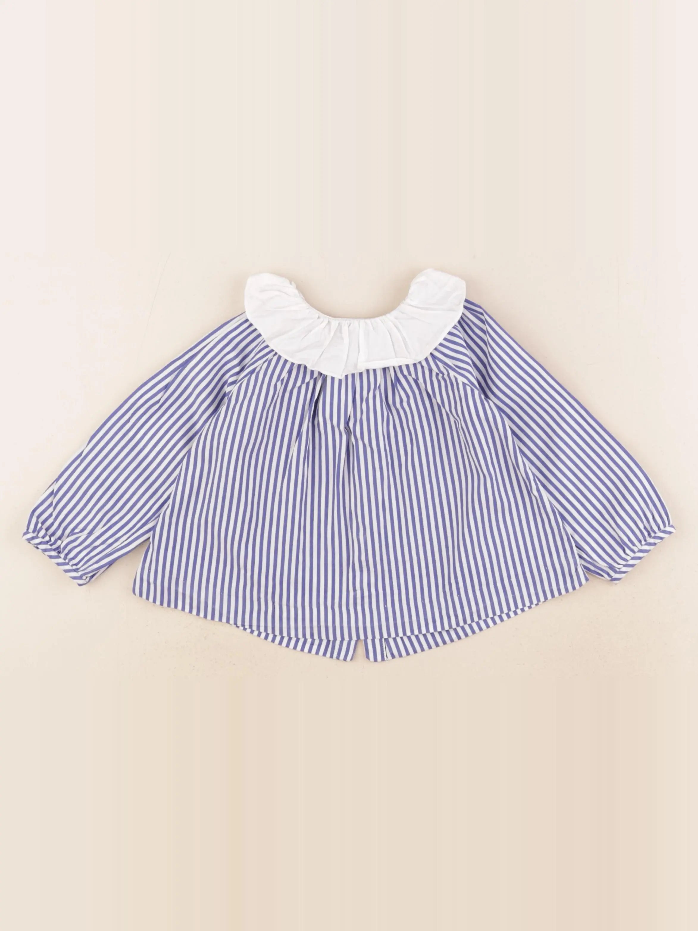 Jacadi - blouse bleu - 18 mois