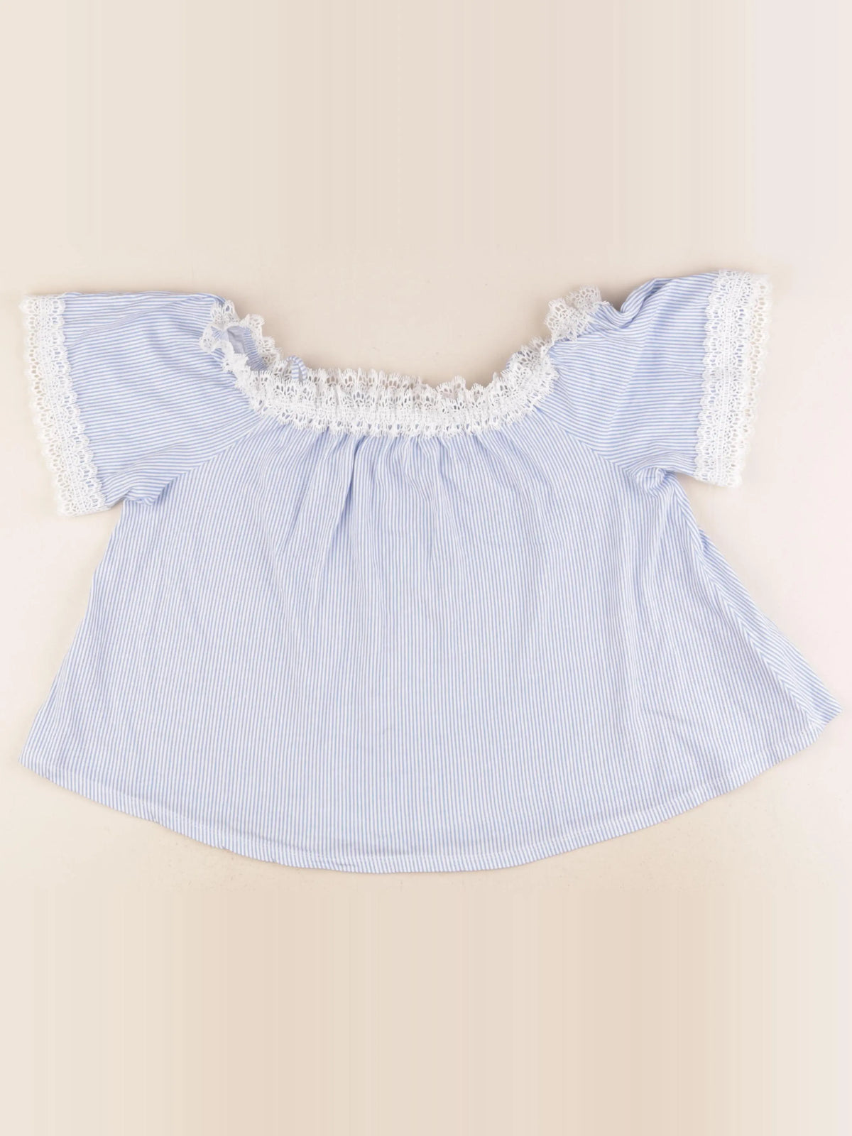 Zara - tee-shirt bleu - 13/14 ans