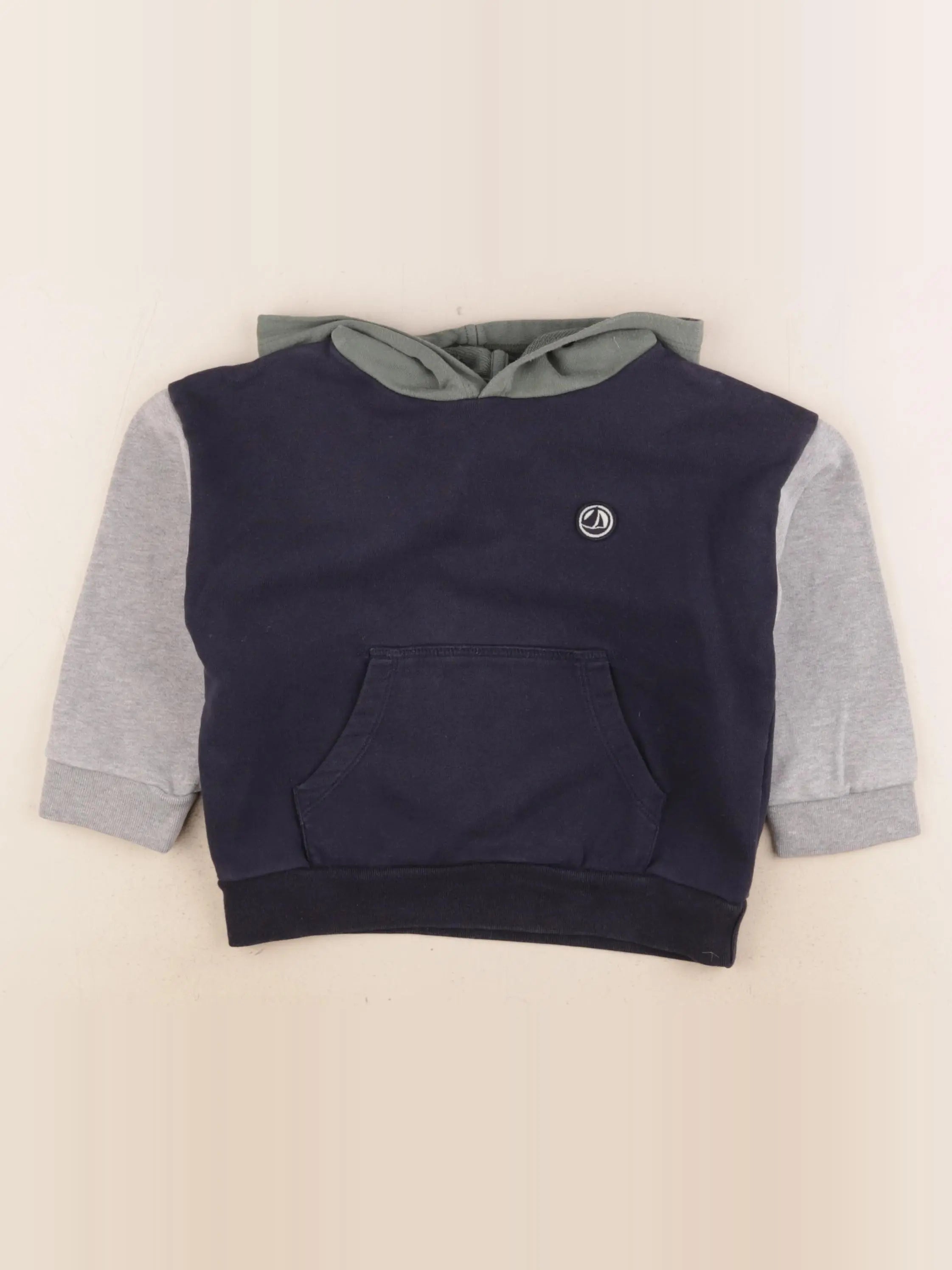 Petit Bateau - sweat multicolore - 5 ans