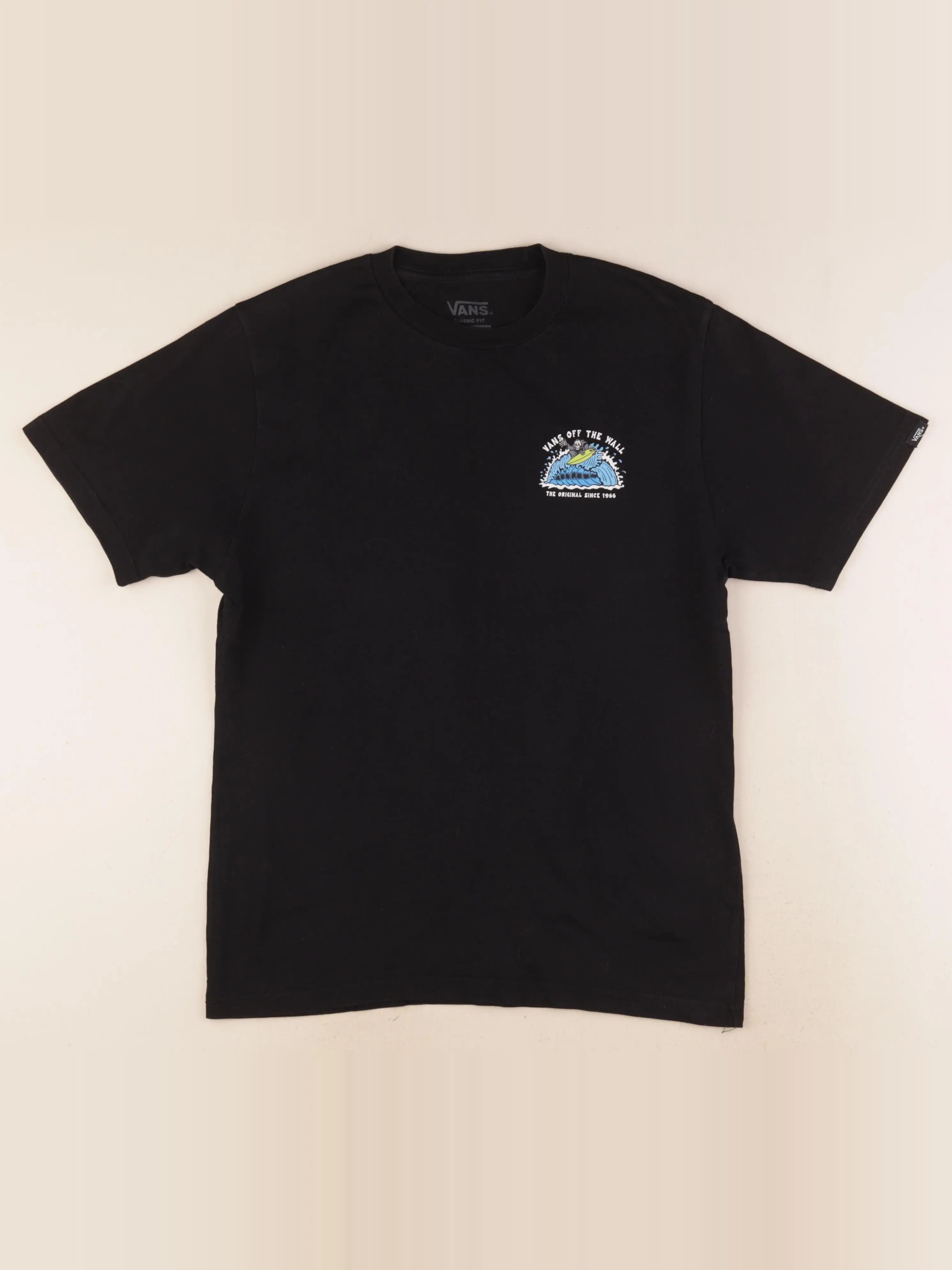 Vans - tee-shirt imprimé au dos noir - 12/14 ans