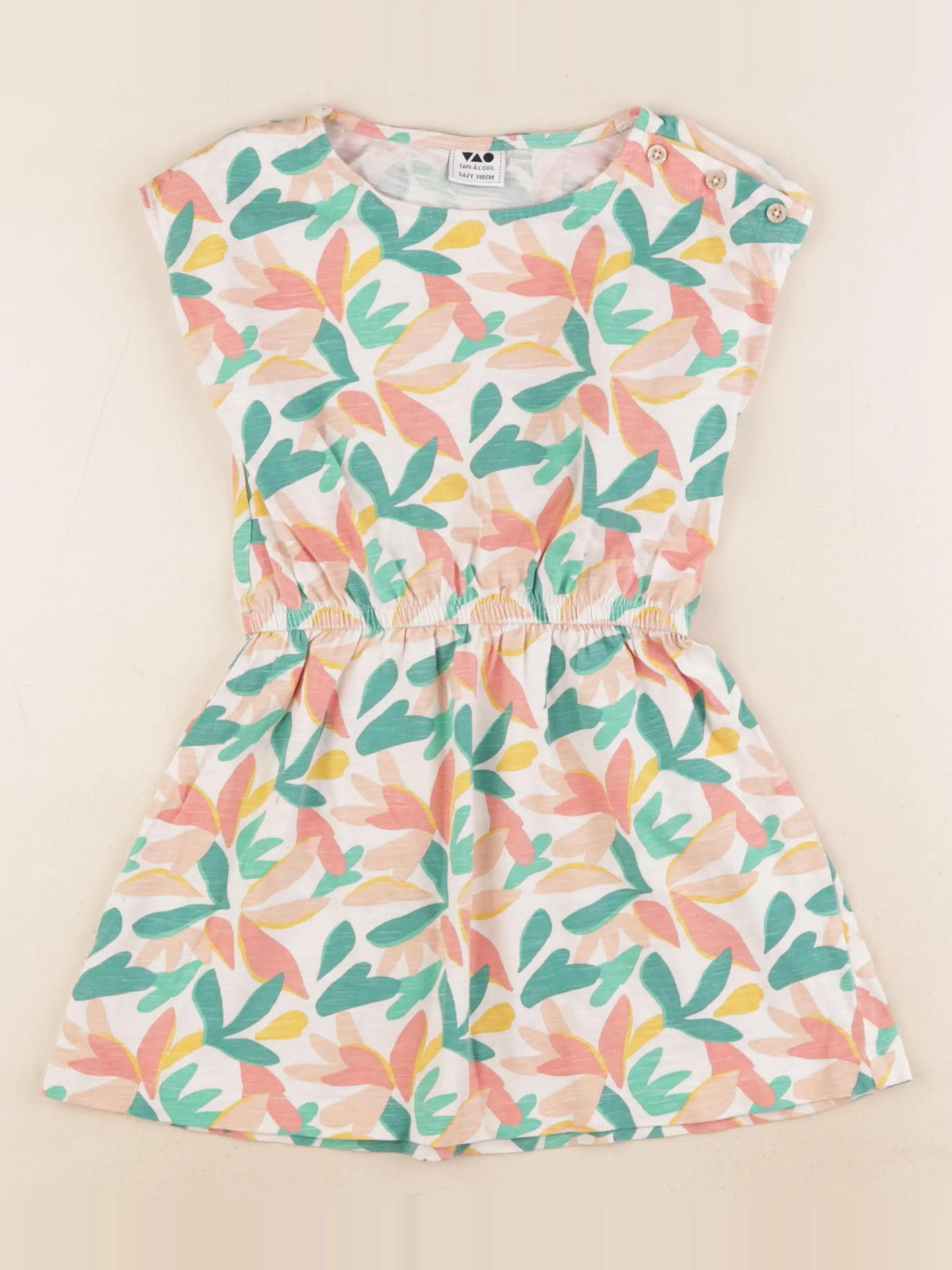 Tape à l'oeil - robe multicolore - 5 ans