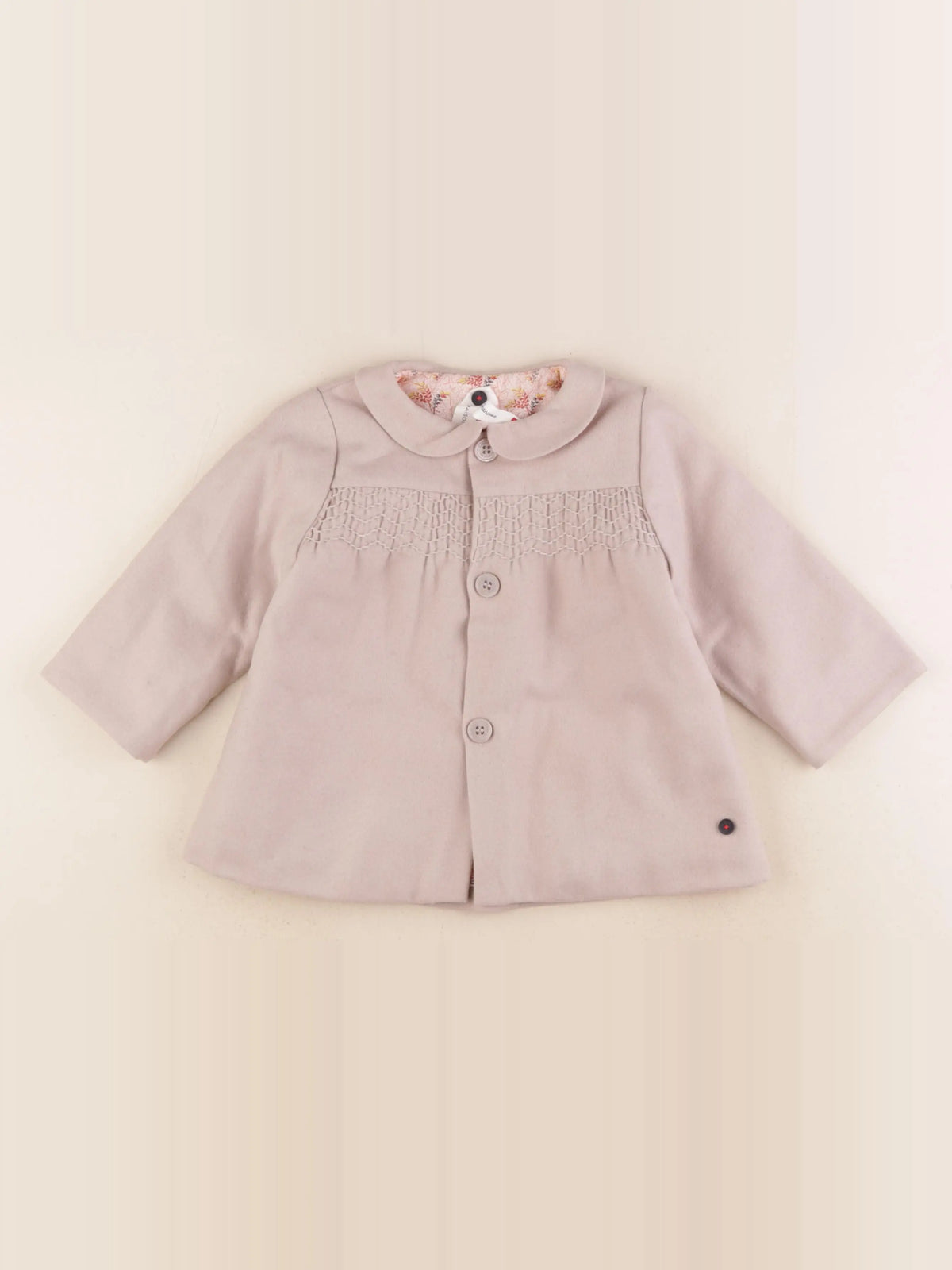 Cyrillus - manteau beige - 18 mois