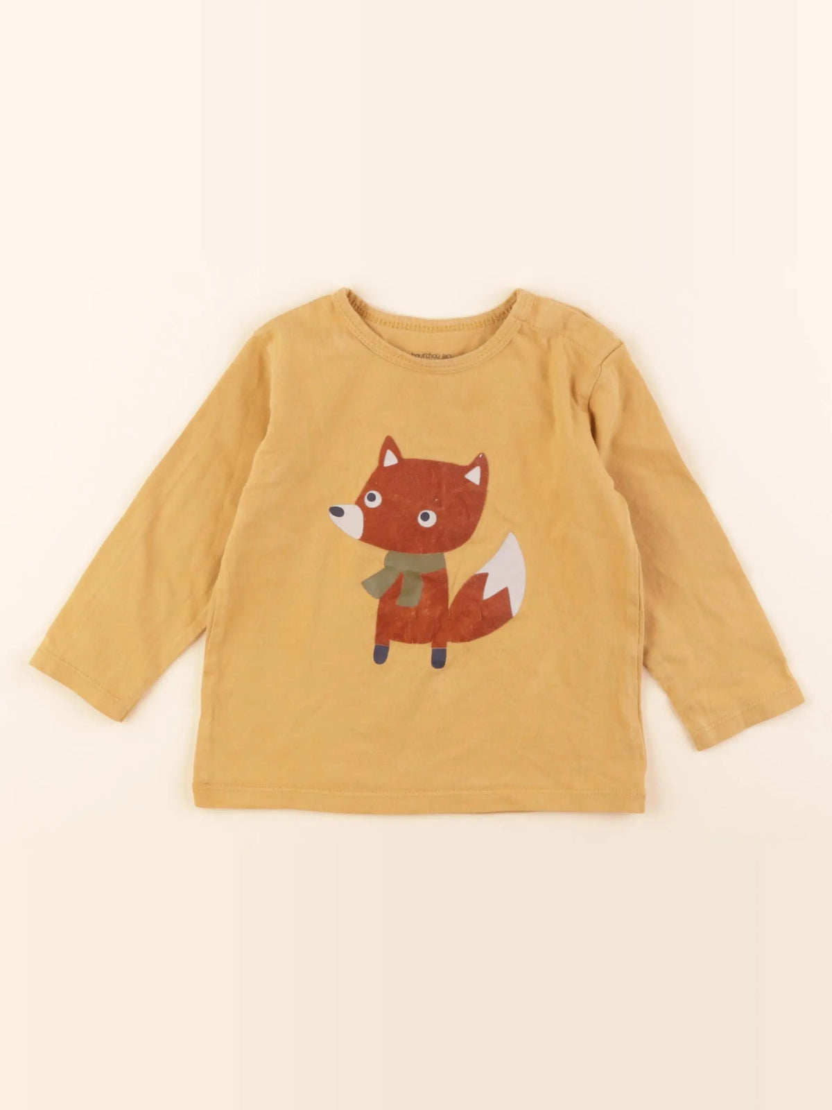 Boutchou - tee-shirt jaune - 18 mois