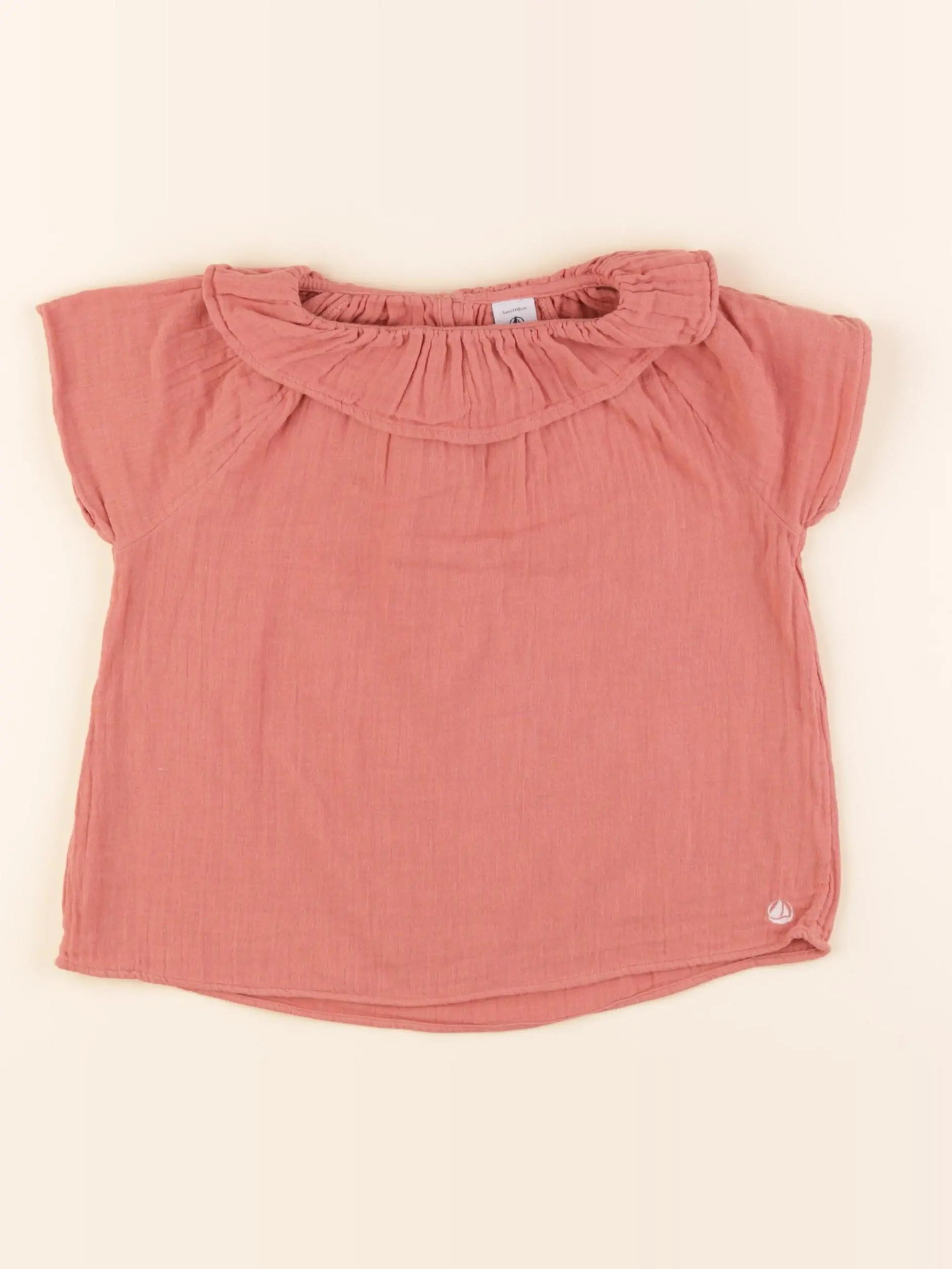 Petit Bateau - blouse rose - 5 ans