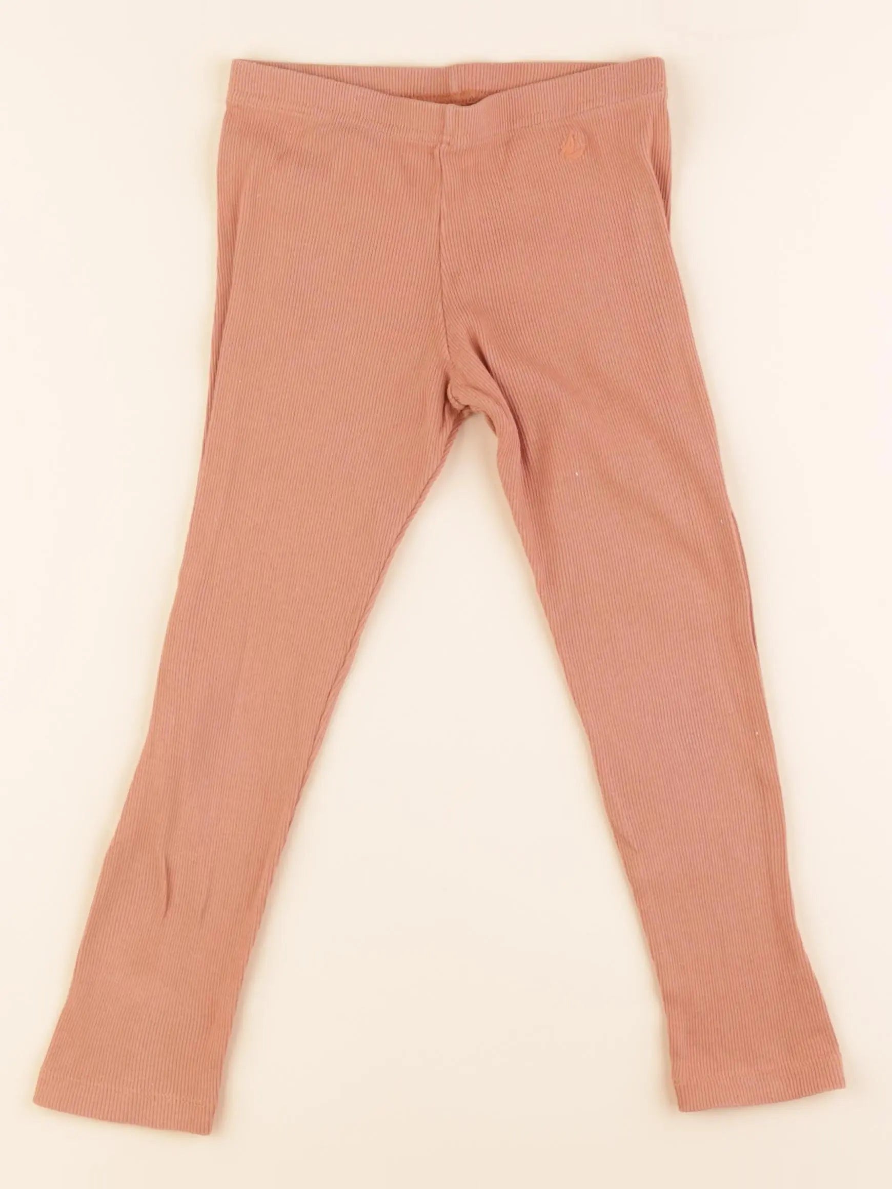 Petit Bateau - legging orange - 5 ans