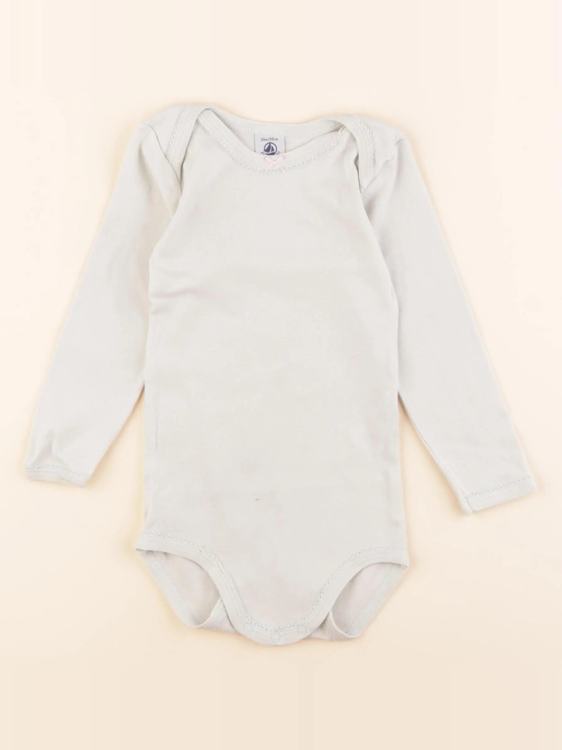 Petit Bateau - body vert - 36 mois