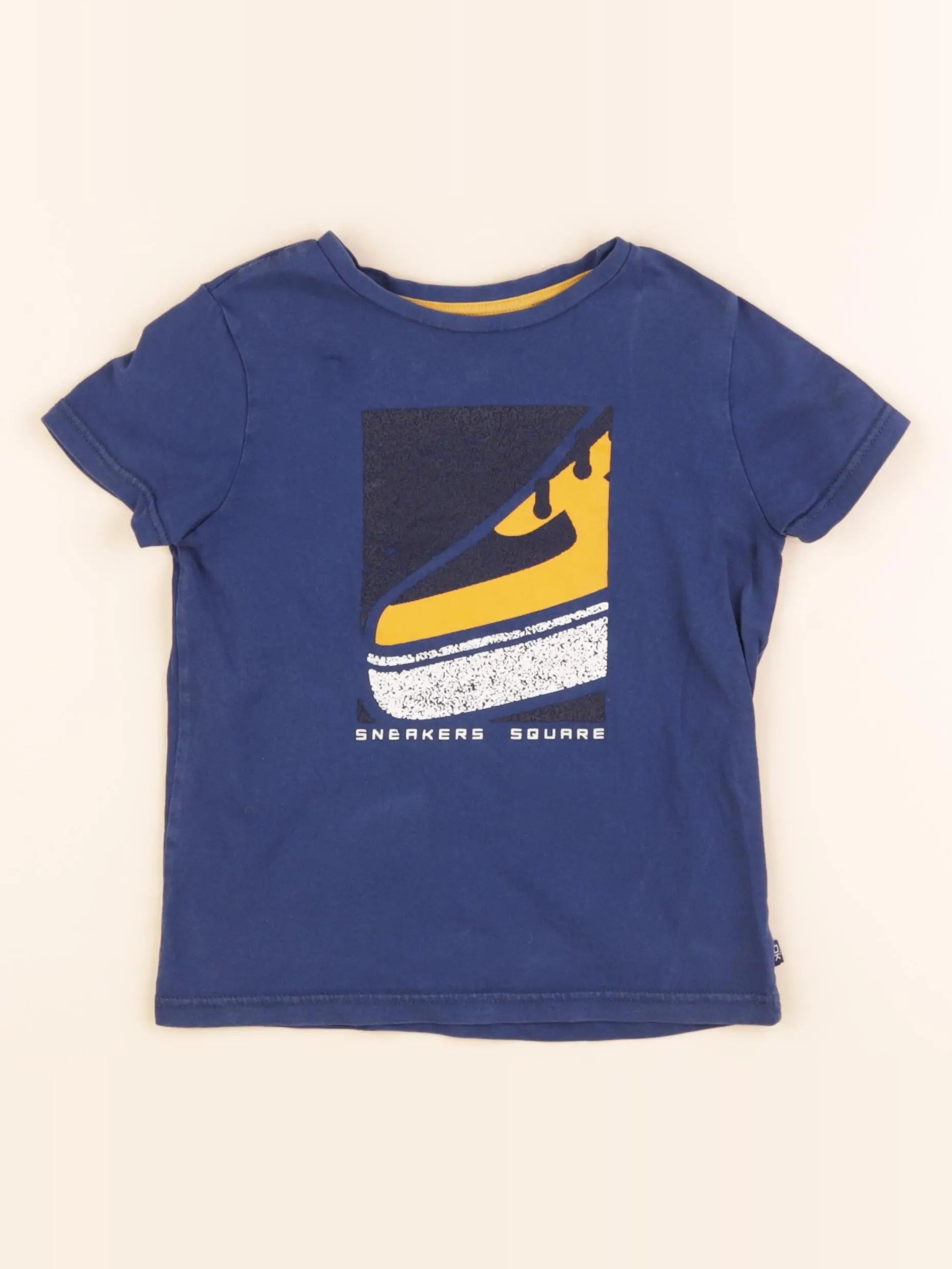Okaidi - tee-shirt bleu - 4 ans