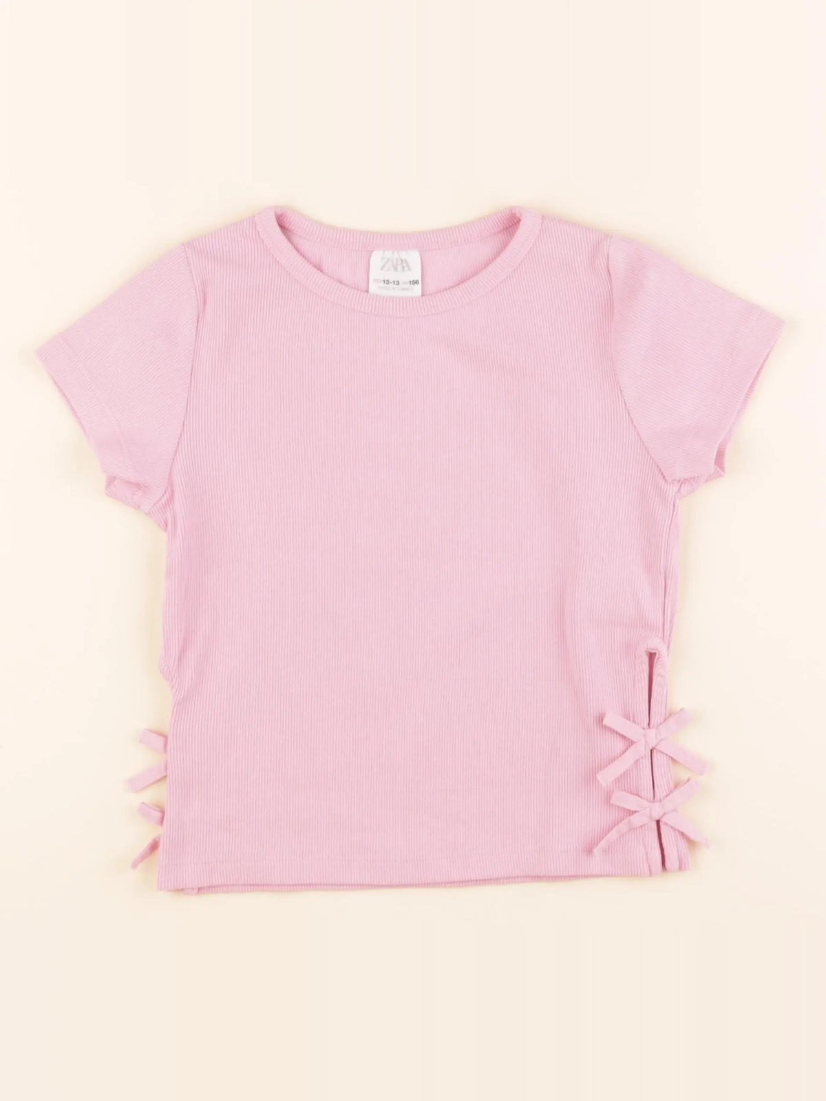 Zara - tee-shirt rose - 12/13 ans