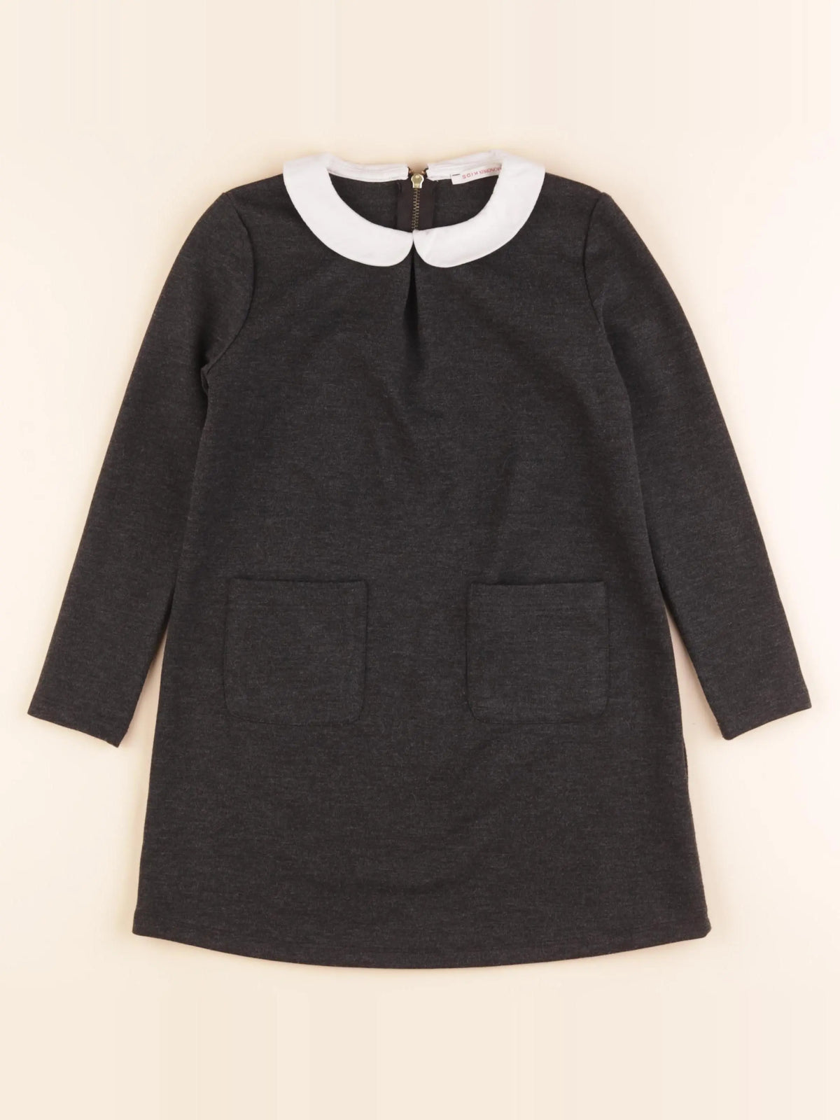 Monoprix - robe gris - 6 ans