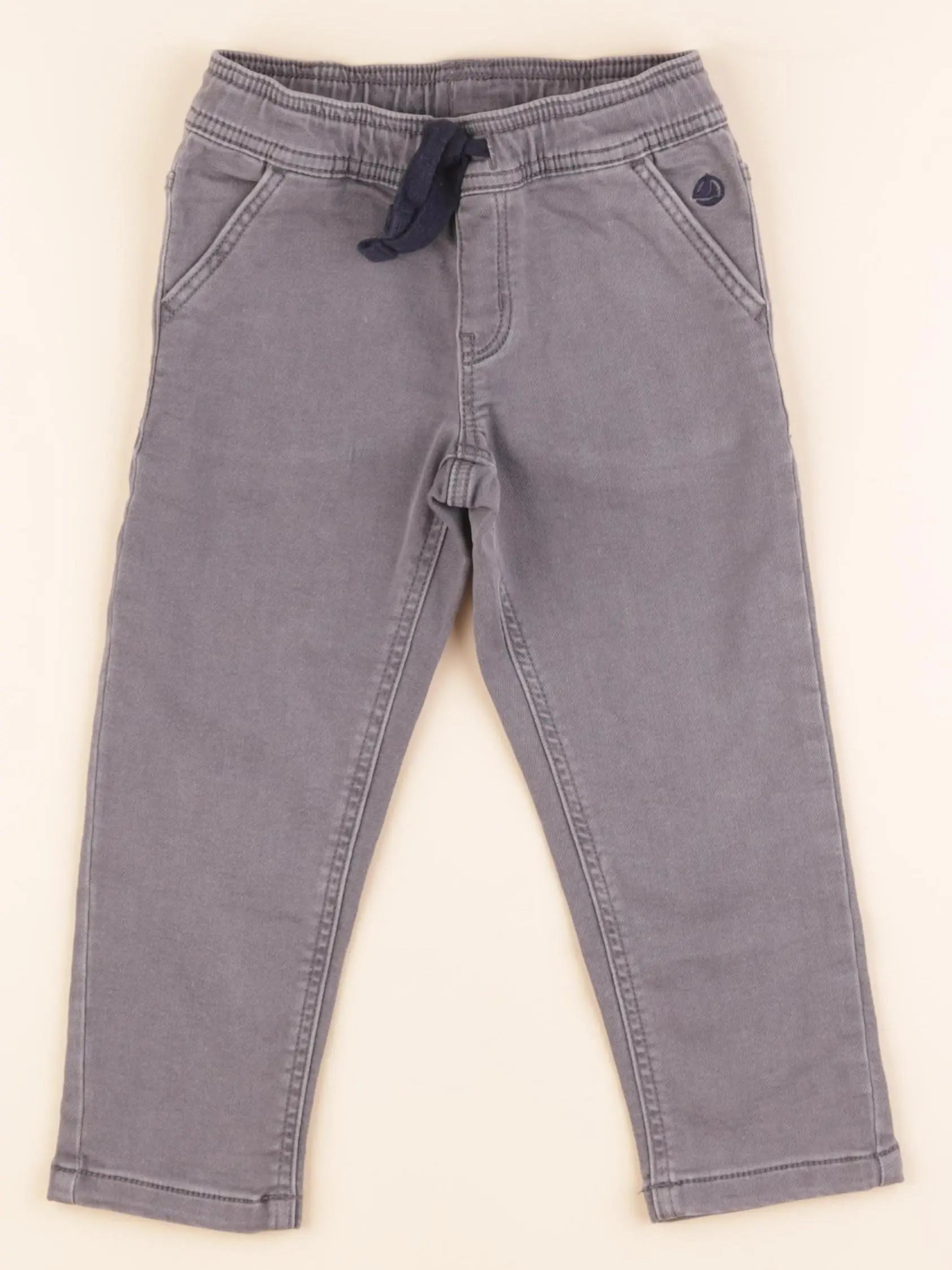 Petit Bateau - jean gris - 3 ans