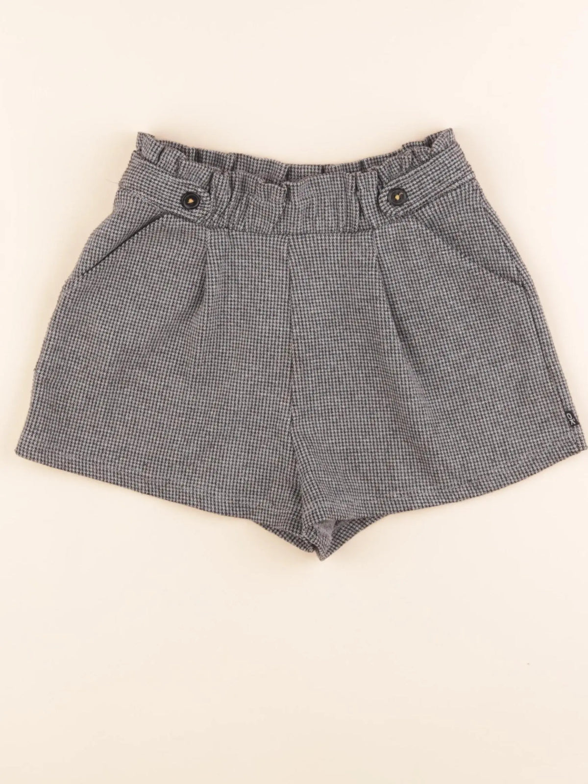 Okaidi - short gris, noir - 8 ans