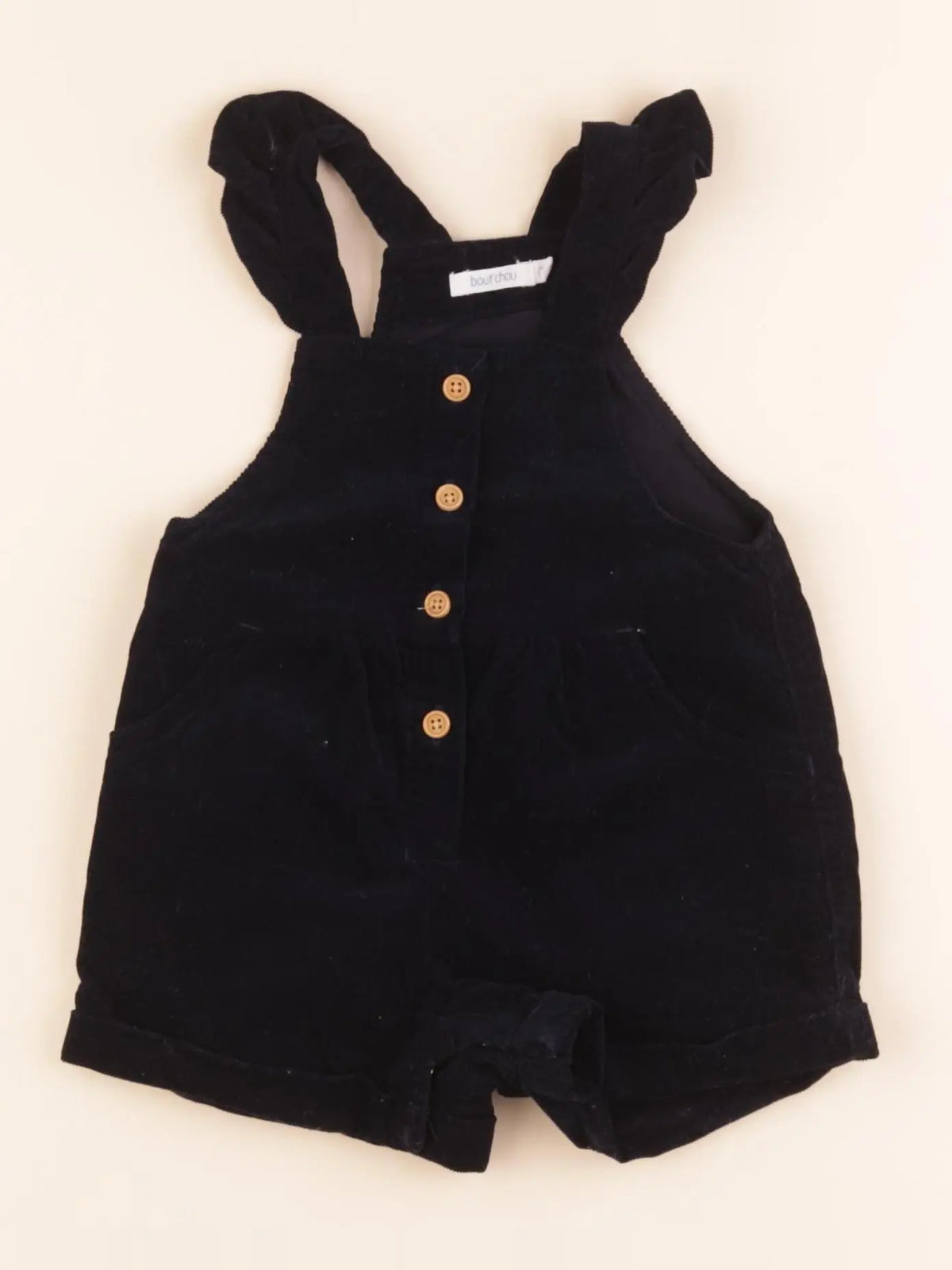 Boutchou - combinaison bleu - 6 mois