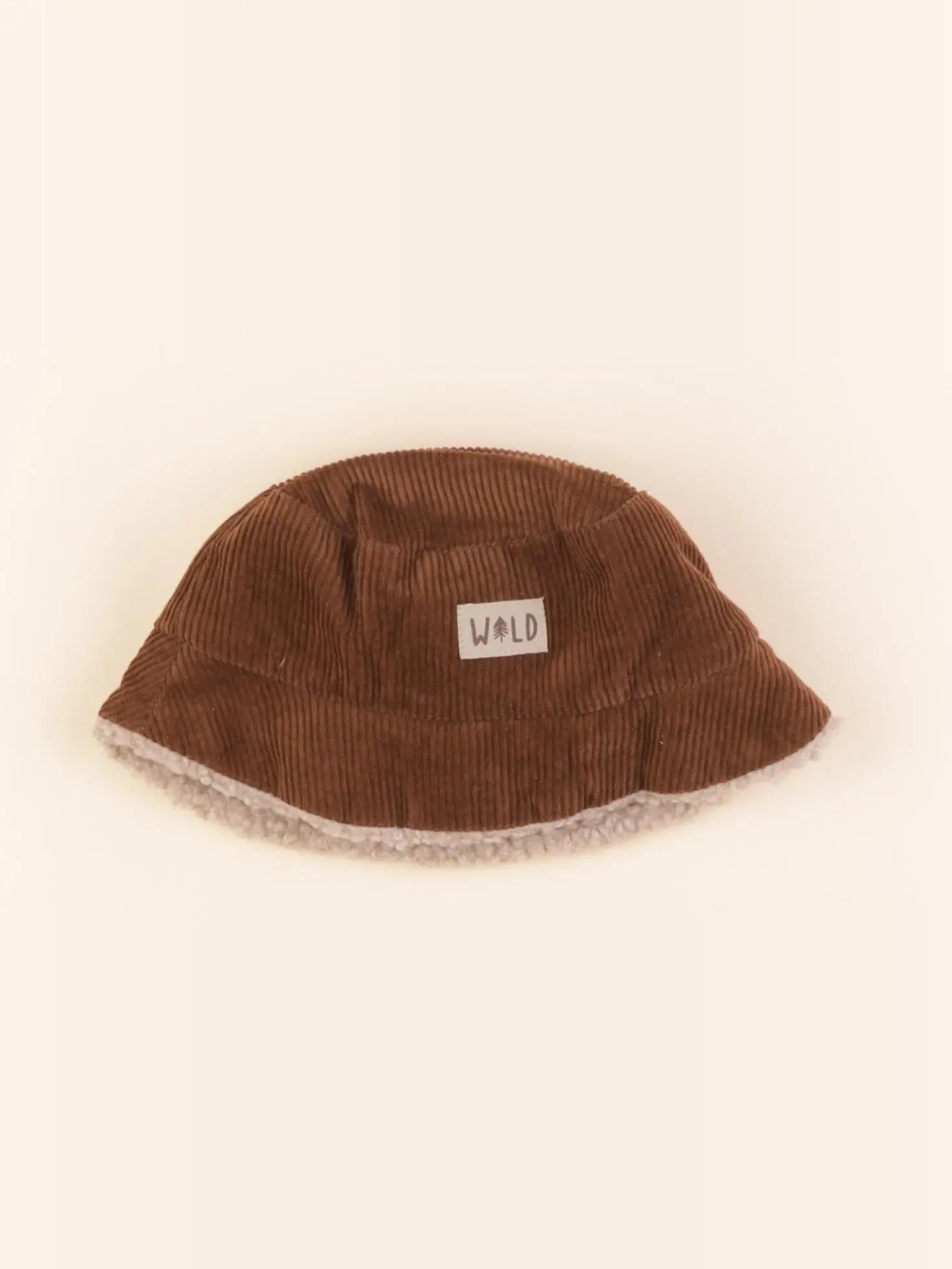 Vertbaudet - chapeau doublé marron - 3 ans
