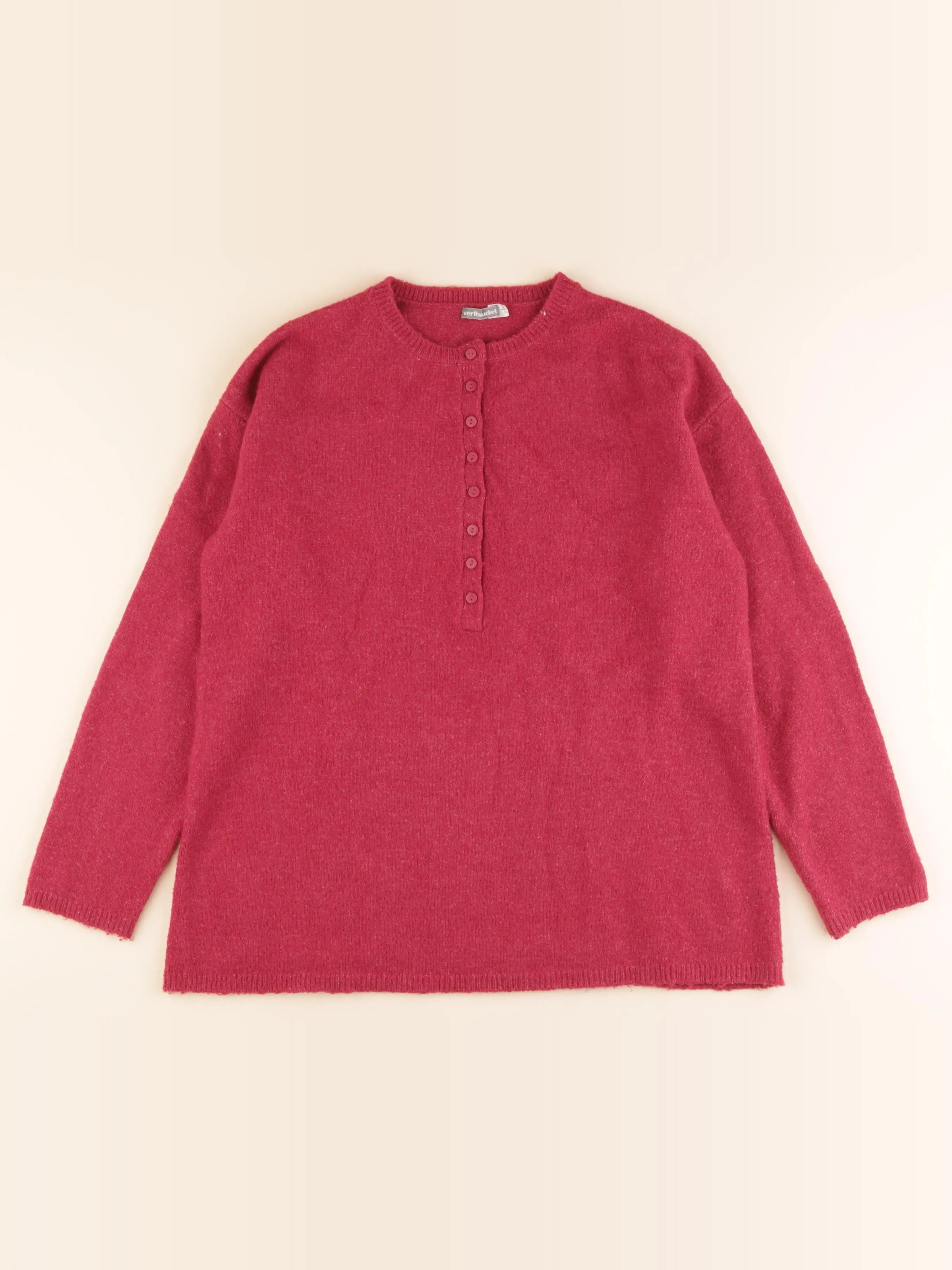 Vertbaudet - pull grossesse rose - 34 à 36